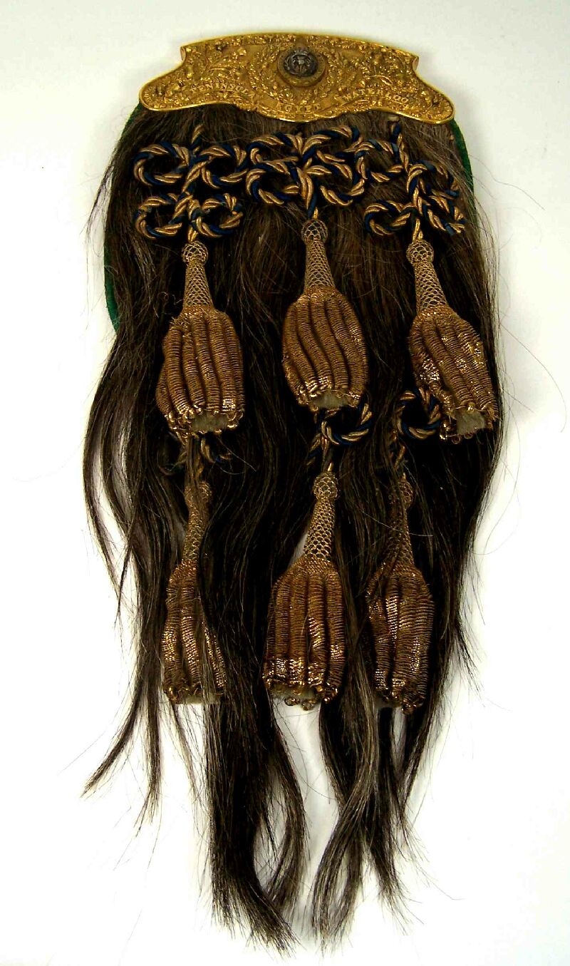 An early Victorian Queen's Own Cameron Highlanders Officer's sporran