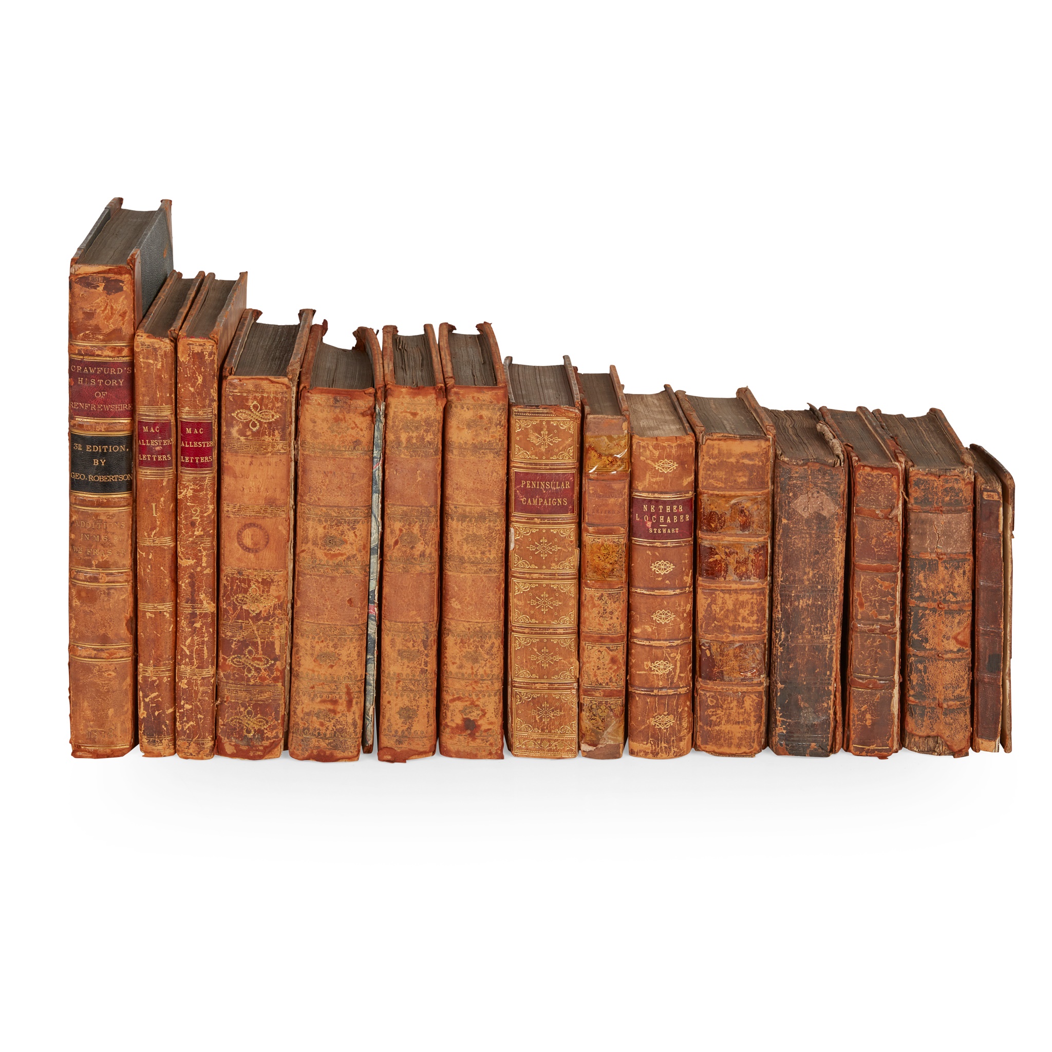 Antiquarian books, 15 volumes, including