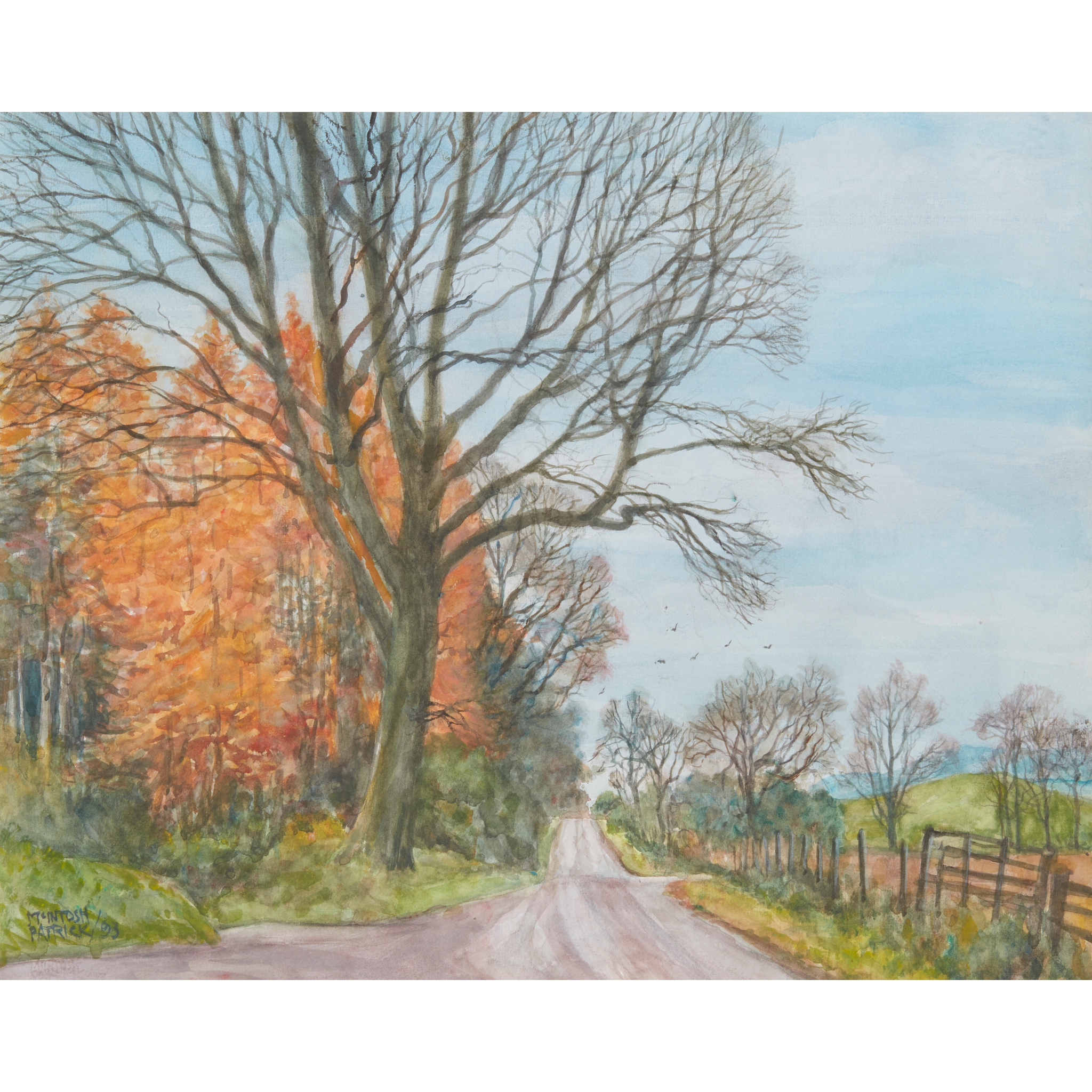 JAMES MCINTOSH PATRICK R.S.A., R.O.I., A.R.E., L.L.D. (SCOTTISH 1907-1998)