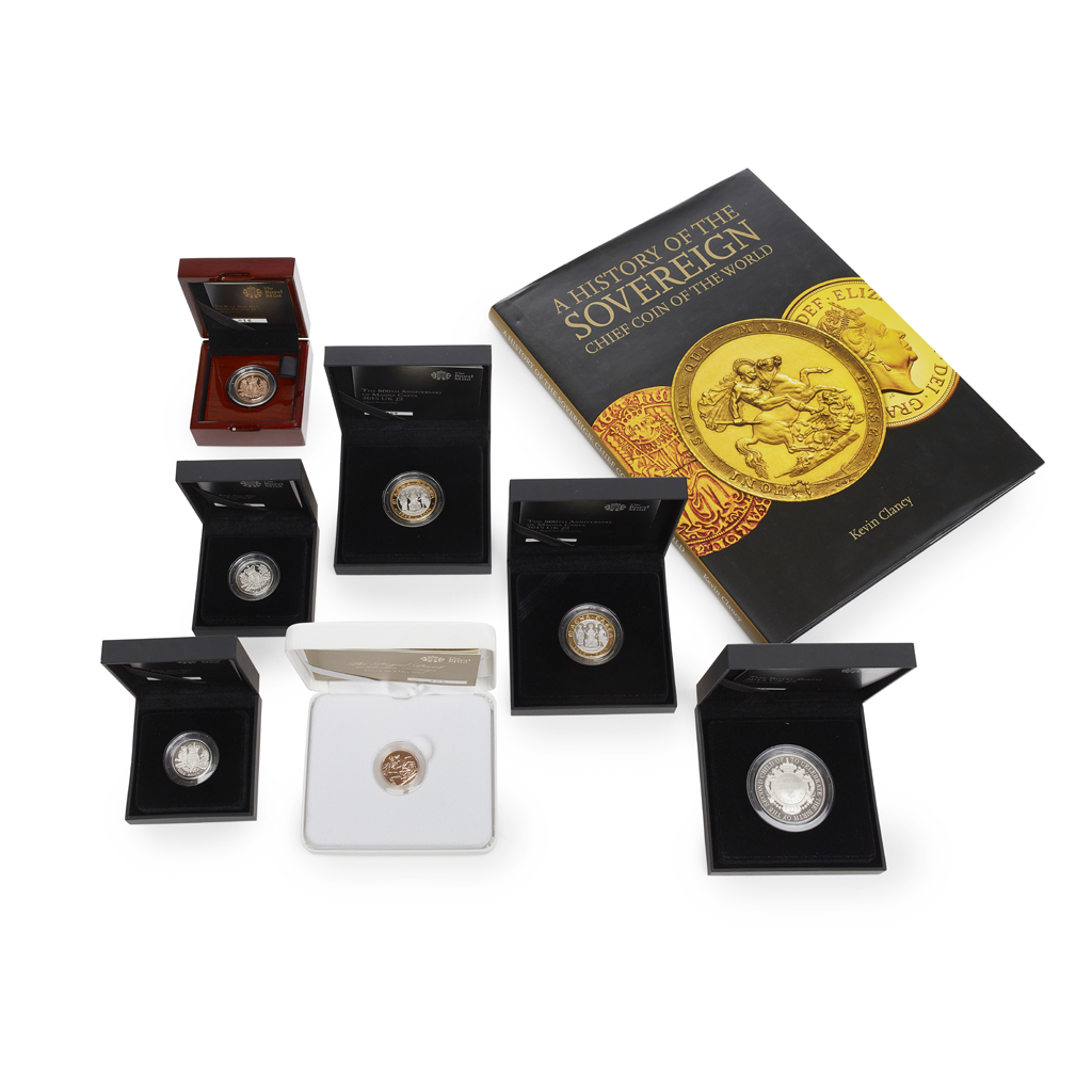 U.K. - A group of silver and other proof coins