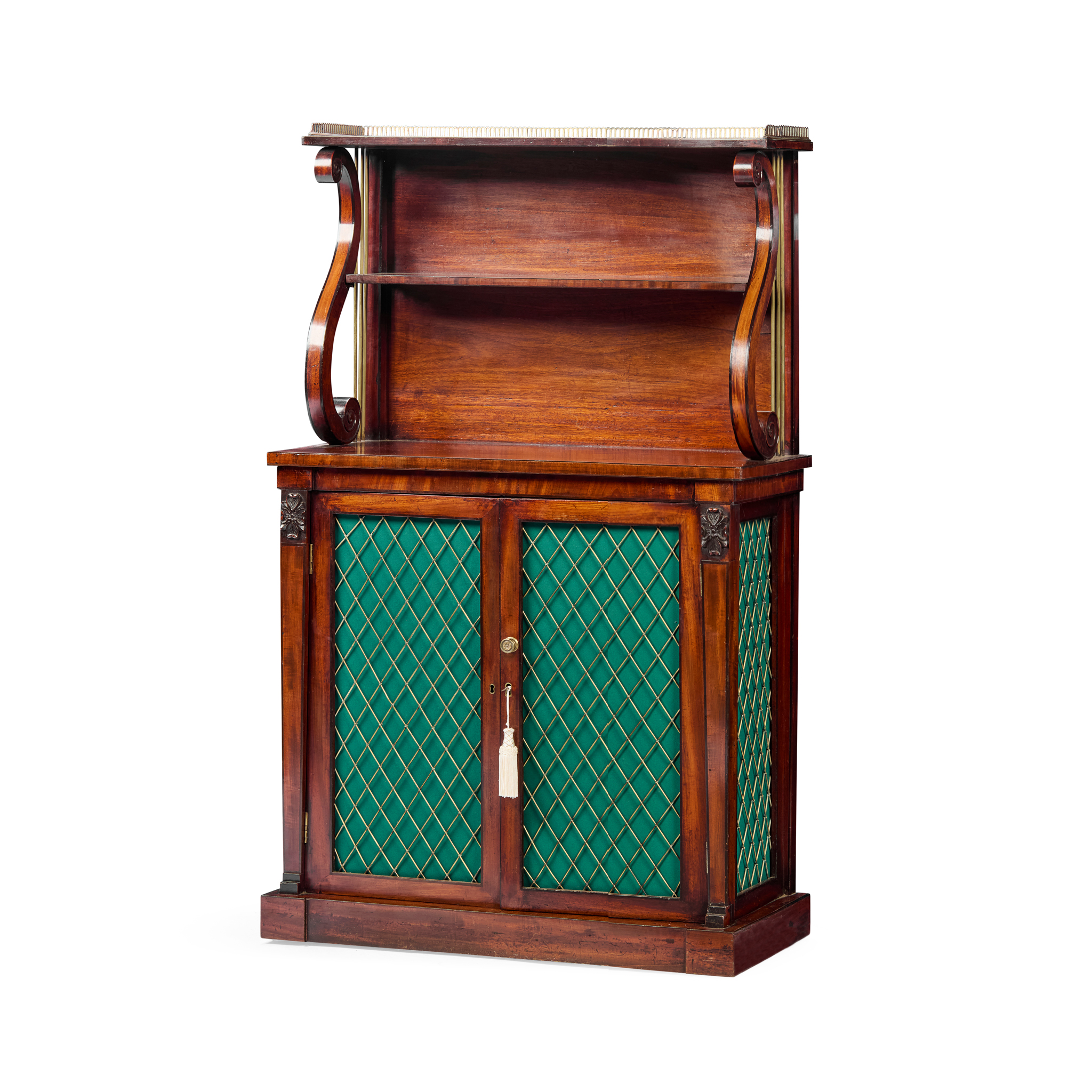 LATE REGENCY MAHOGANY CHIFFONIER