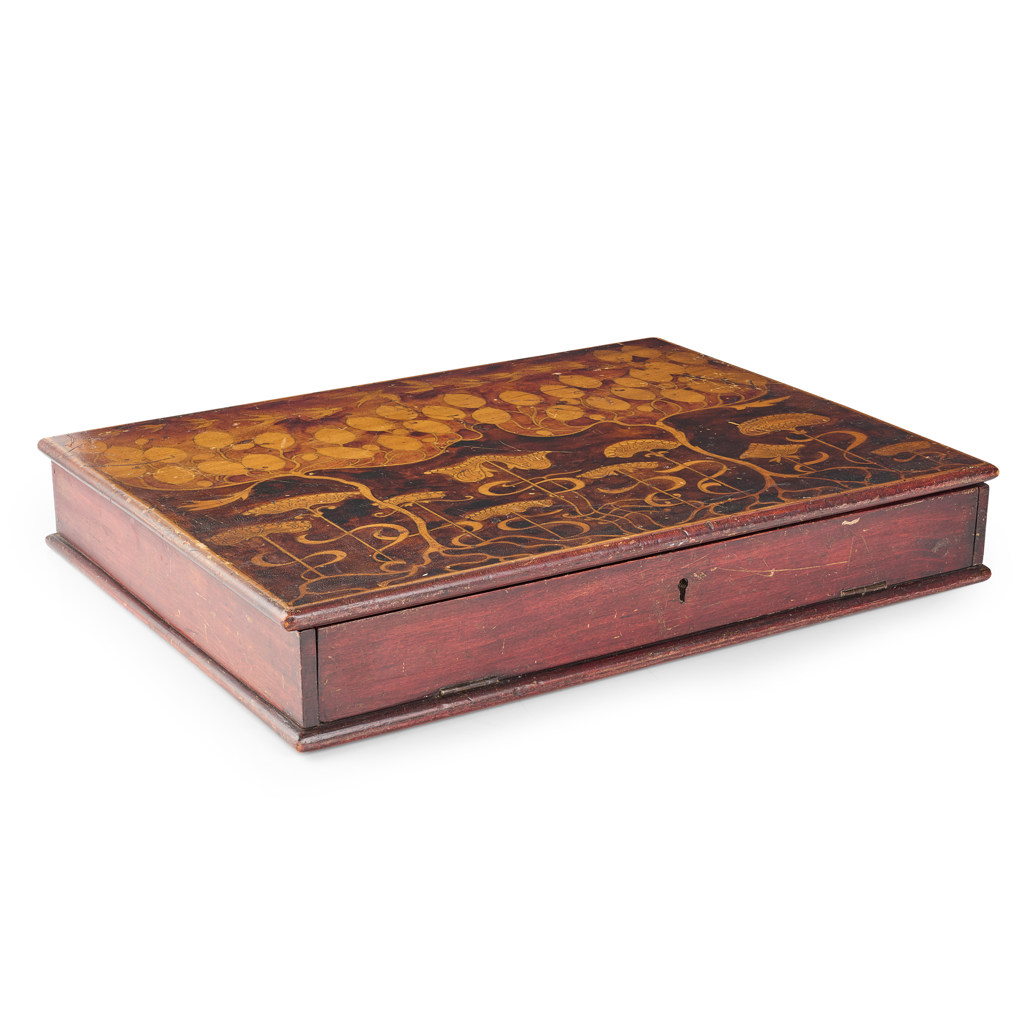 A SCOTTISH ART NOUVEAU STATIONERY BOX