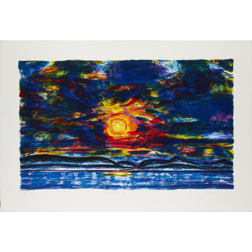 JOHN HOUSTON O.B.E., R.S.A., R.S.W., R.G.I. (SCOTTISH 1930-2008)