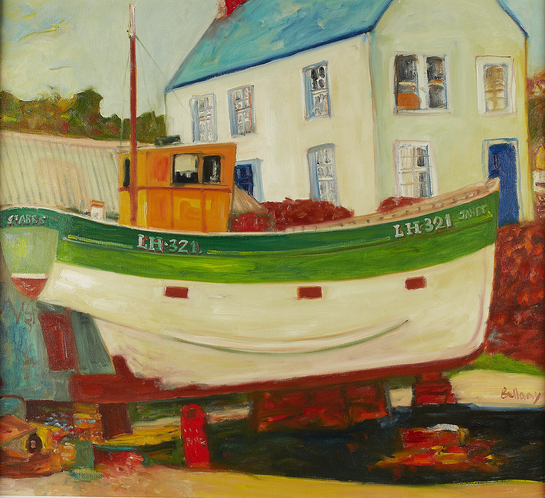 JOHN BELLANY C.B.E., R.A, H.R.S.A., L.L.D. (SCOTTISH B.1942)