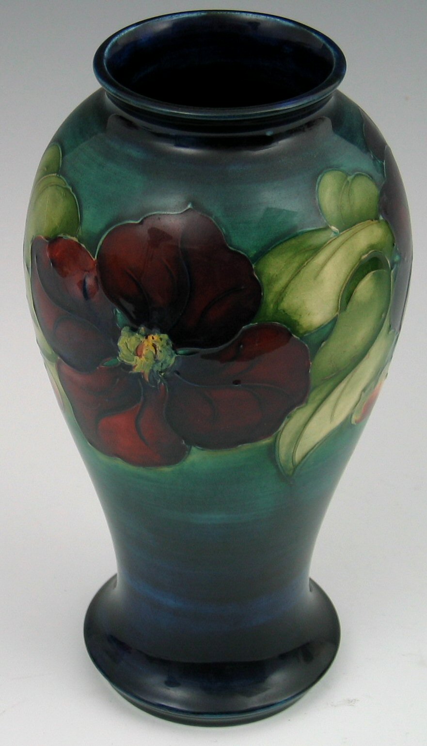 A Moorcroft baluster vase,