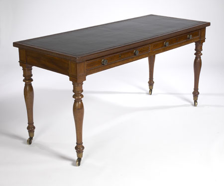 An Regency period mahogany writing table Attributed to William Trotter of Edinburgh