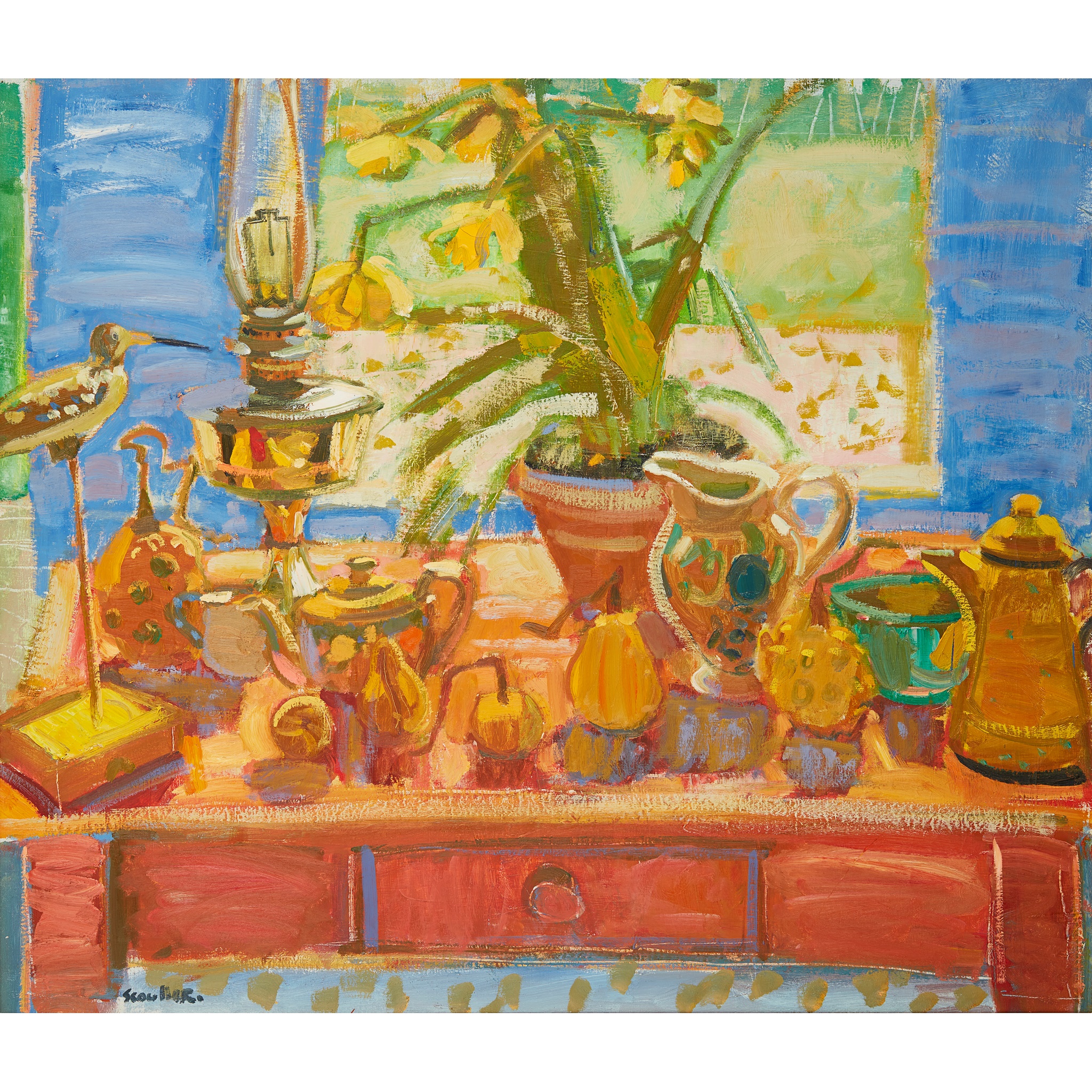 GLEN SCOULLER R.S.W., R.G.I. (SCOTTISH B.1950)