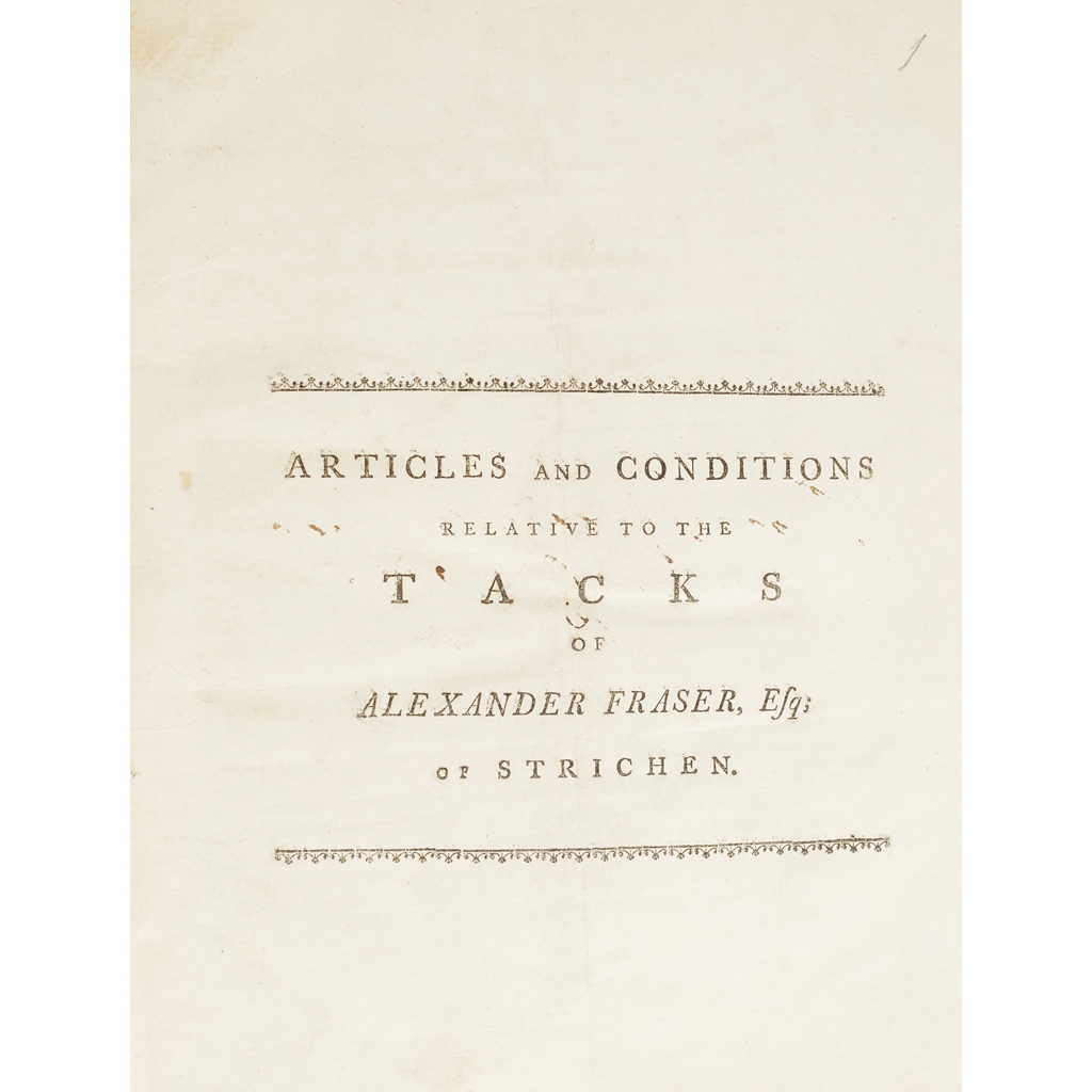 SCOTTISH PAMPHLETS,