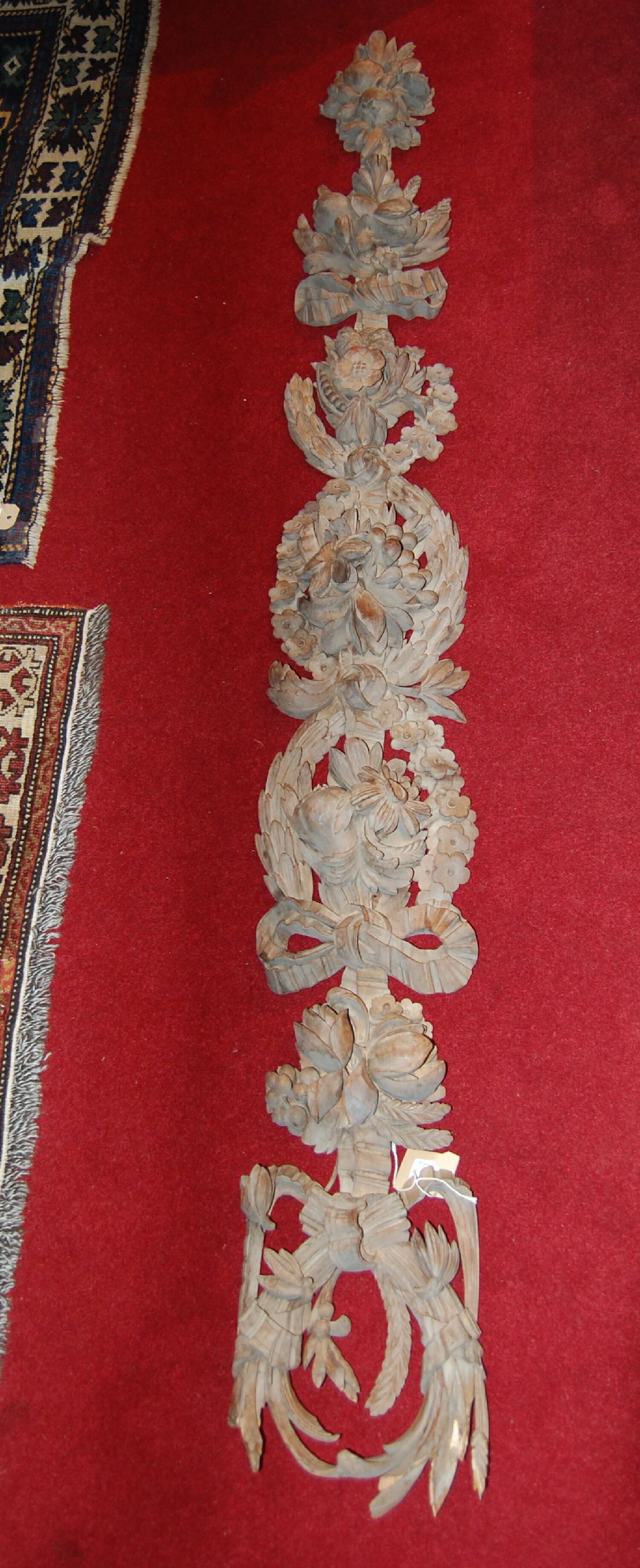 CARVED LIMEWOOD ARCHITECTURAL ORNAMENT