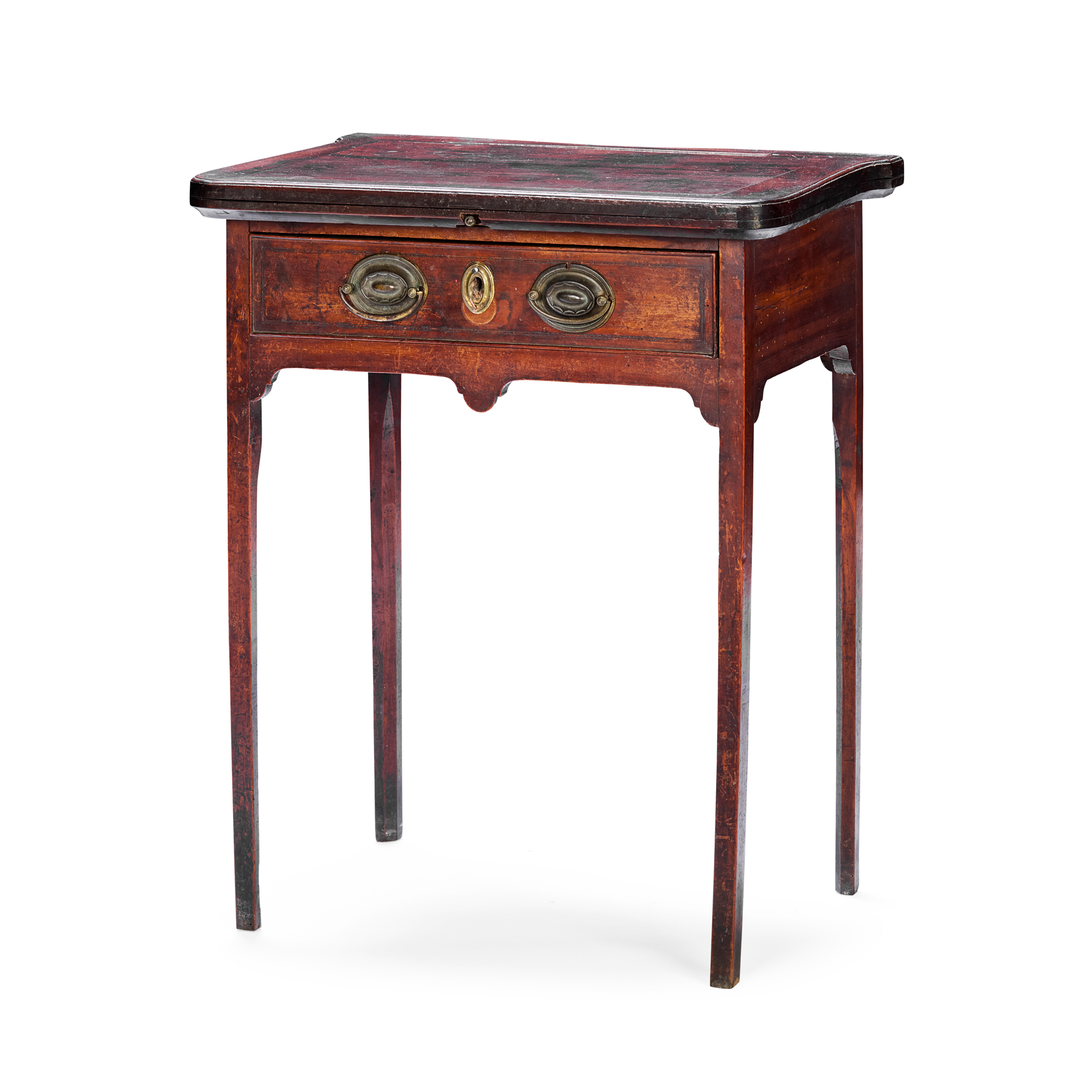GEORGE III MAHOGANY READING OR ARTIST'S TABLE