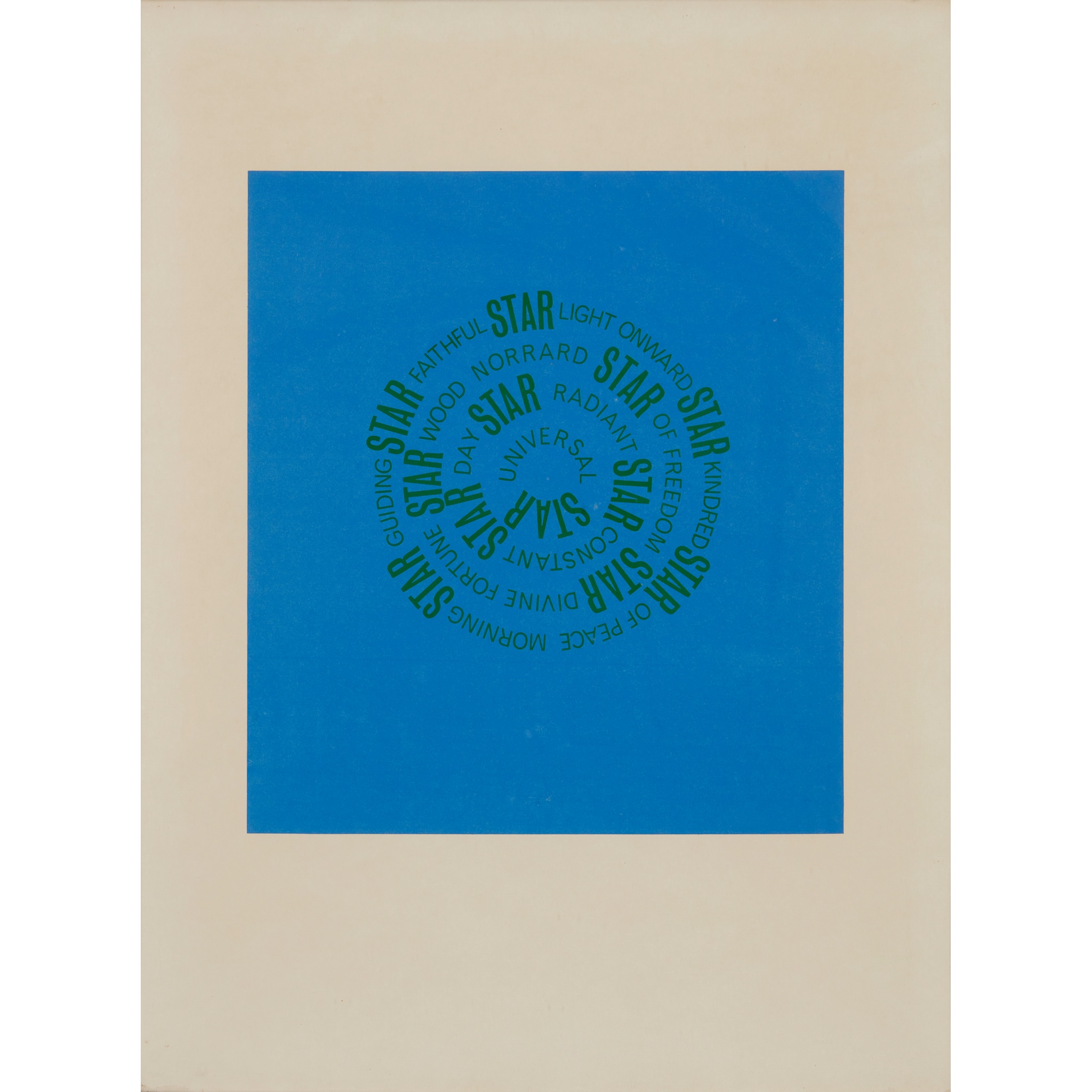 IAN HAMILTON FINLAY (SCOTTISH 1925-2006)