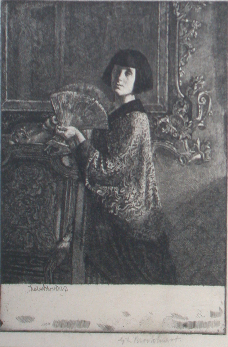 GERALD LESLIE BROCKHURST (1890-1978) BRITISH