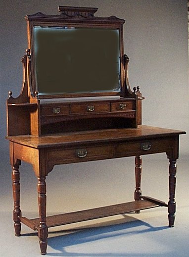 A late 19th century mahogany wardrobe