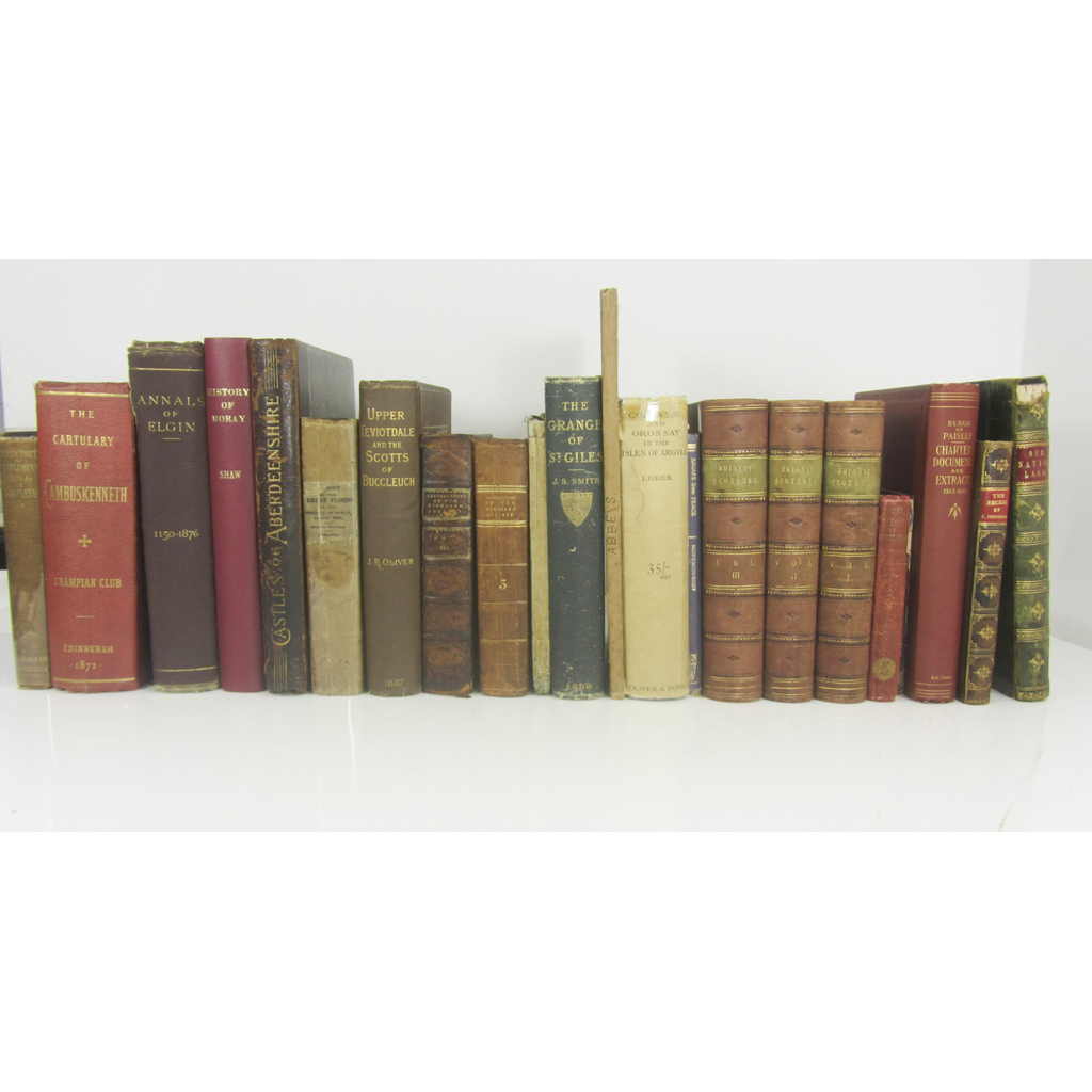 Scottish books, a collection