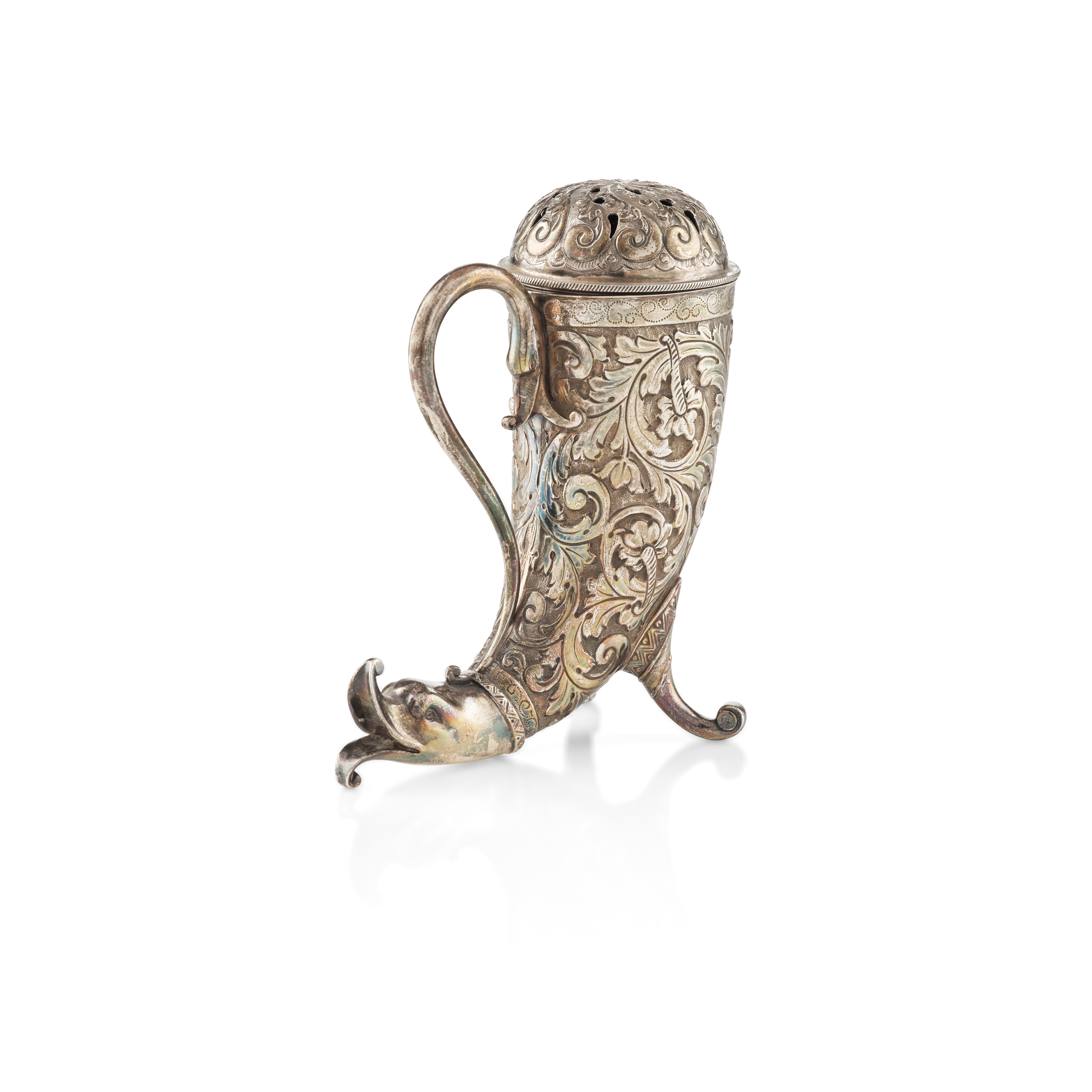 A VICTORIAN NOVELTY CASTER