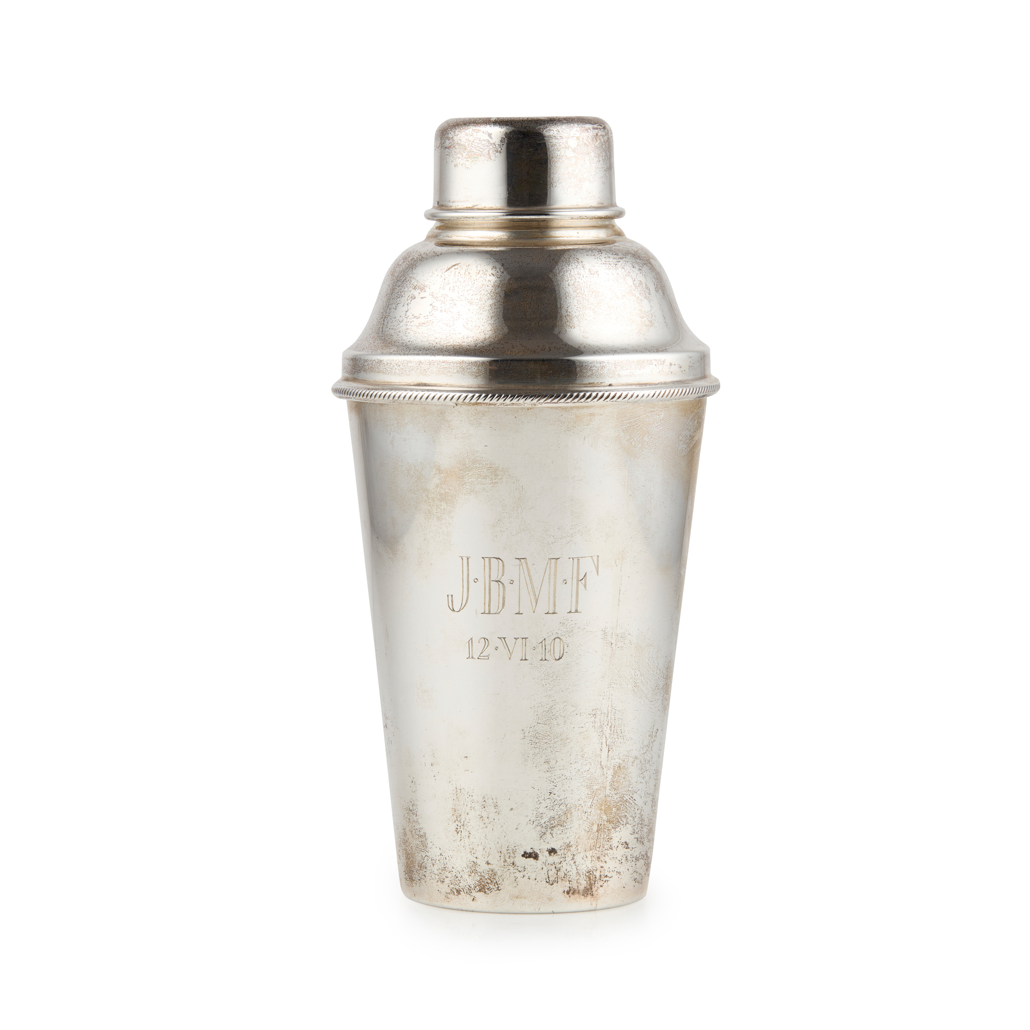 A 1920s COCKTAIL SHAKER
