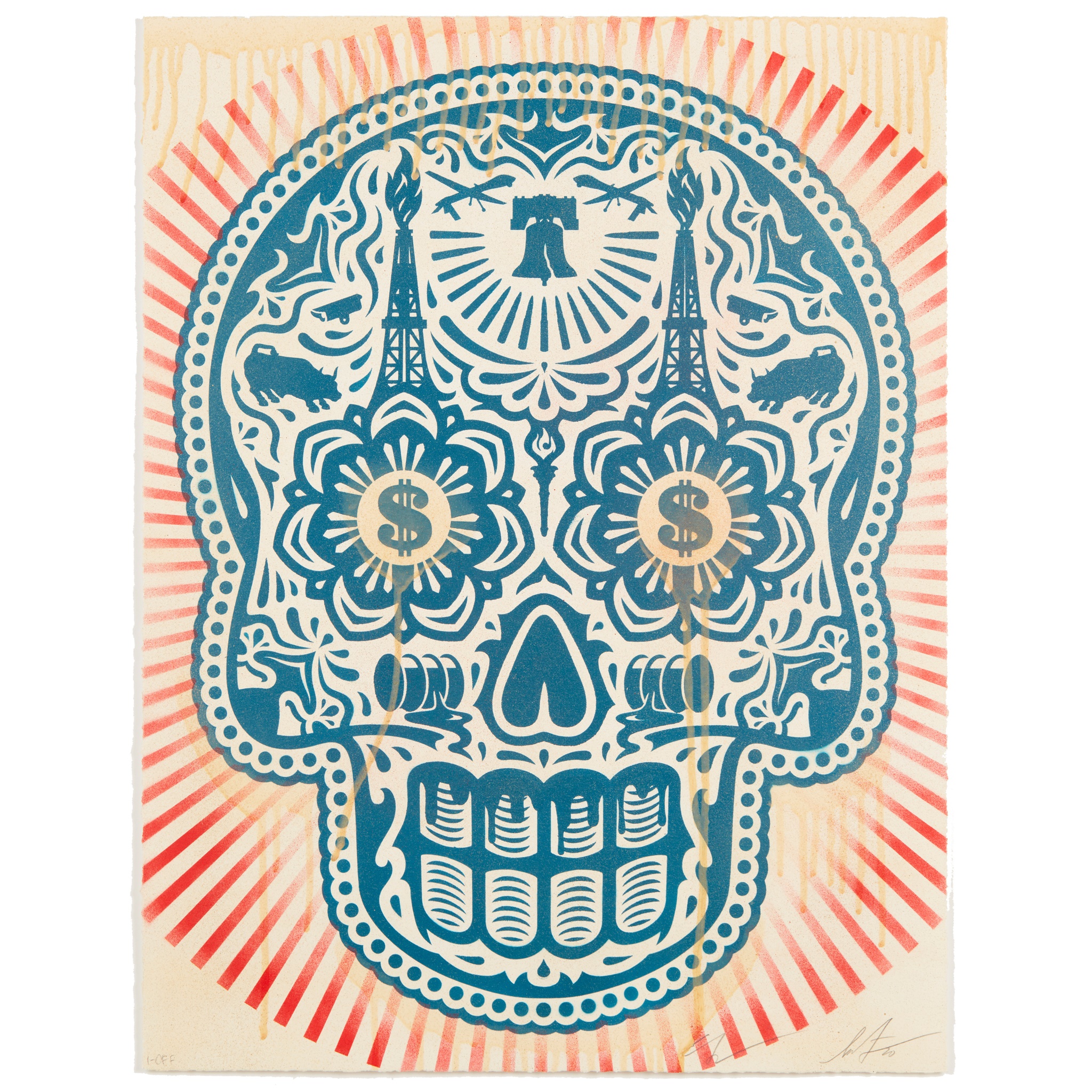 ERNESTO YERENA (MEXICAN-AMERICAN 1987-) AND SHEPHARD FAIREY (AMERICAN 1970-)
