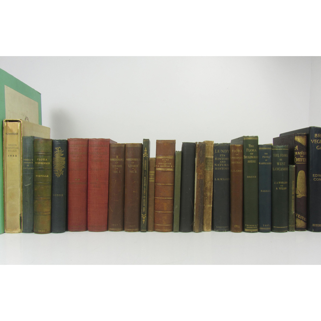 Botany and Natural History, a collection of c.160 volumes, including Linnaeus, C.