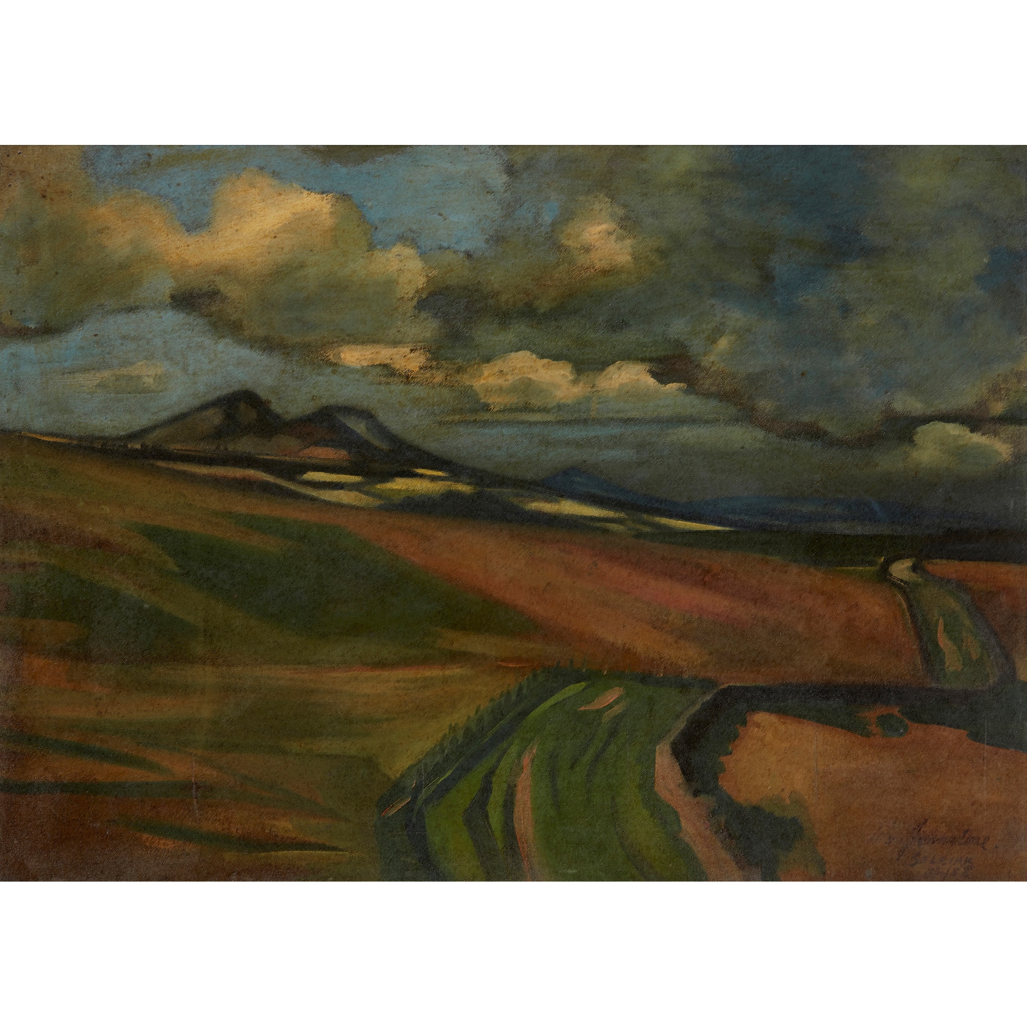 WILLIAM JOHNSTONE O.B.E. (BRITISH 1897-1981)