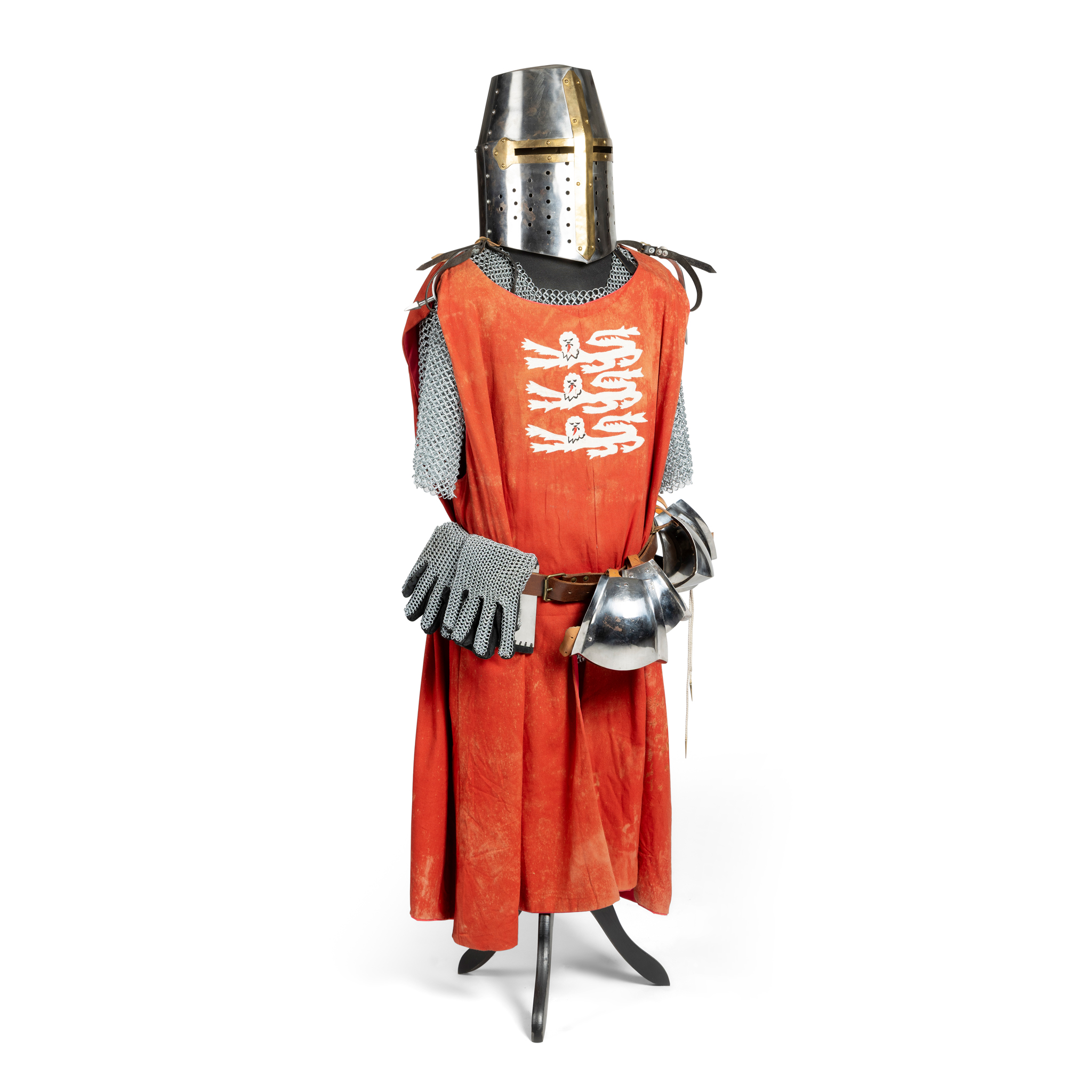 A COSTUME ARMOUR IN MEDIEVAL STYLE