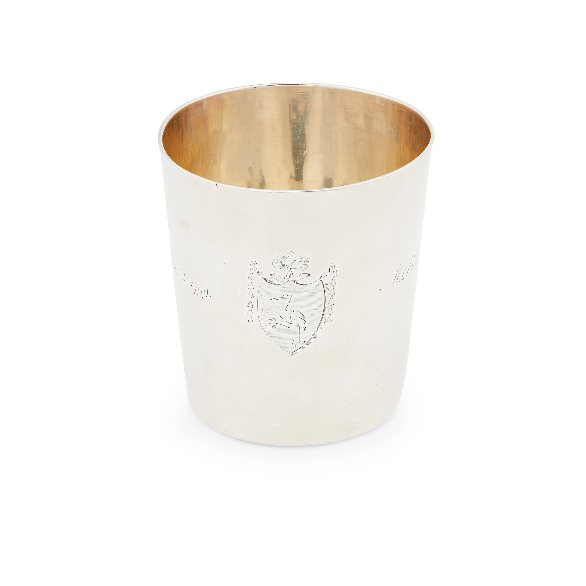 A George III beaker