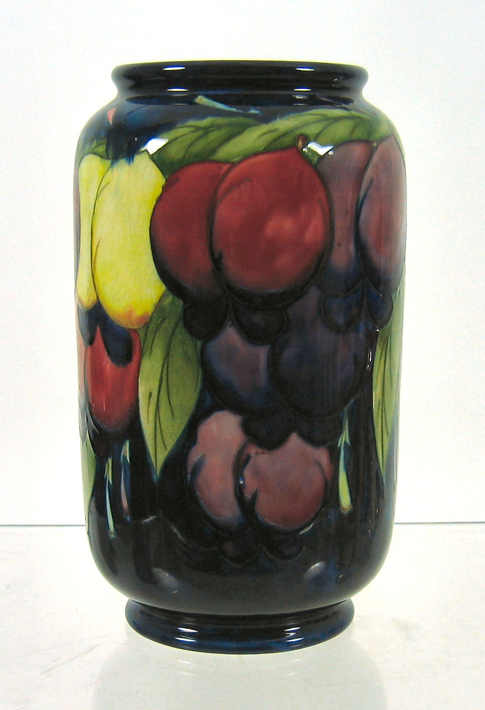 A Moorcroft cylindrical vase,