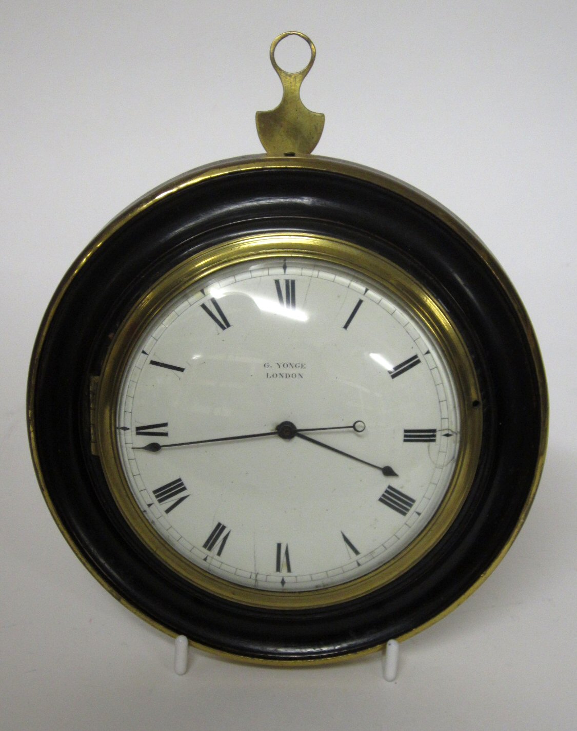 REGENCY SEDAN CLOCK, BY 'G. YONGE, LONDON'