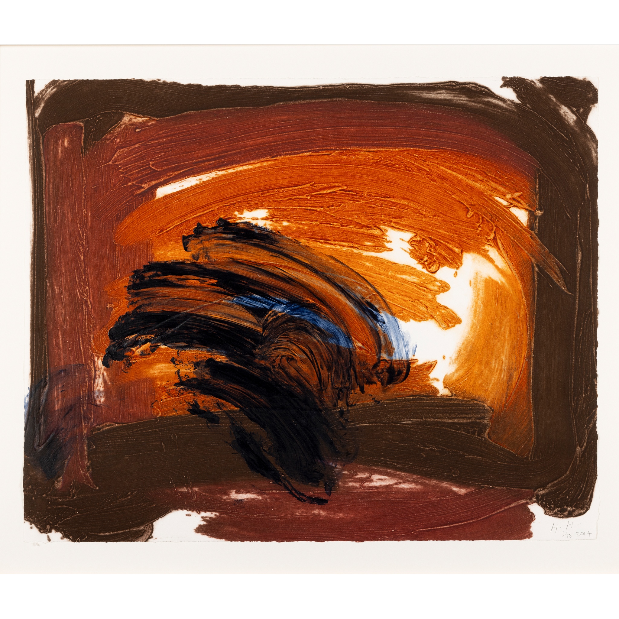 SIR HOWARD HODGKIN C.H., C.B.E. (BRITISH 1932-2017)