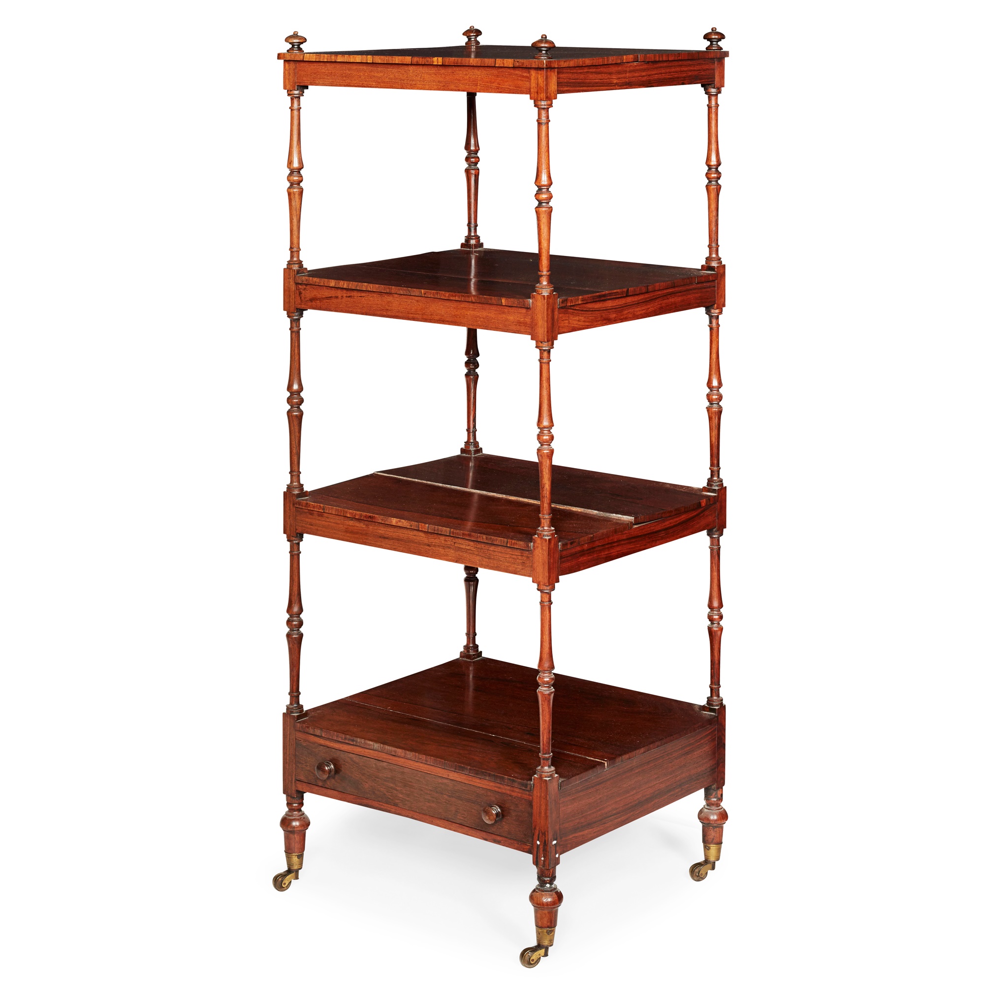 REGENCY ROSEWOOD WHATNOT