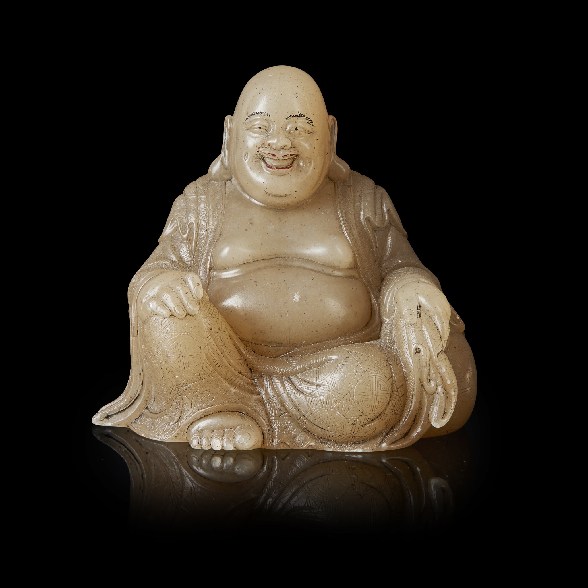 SOAPSTONE CARVING OF BUDAI