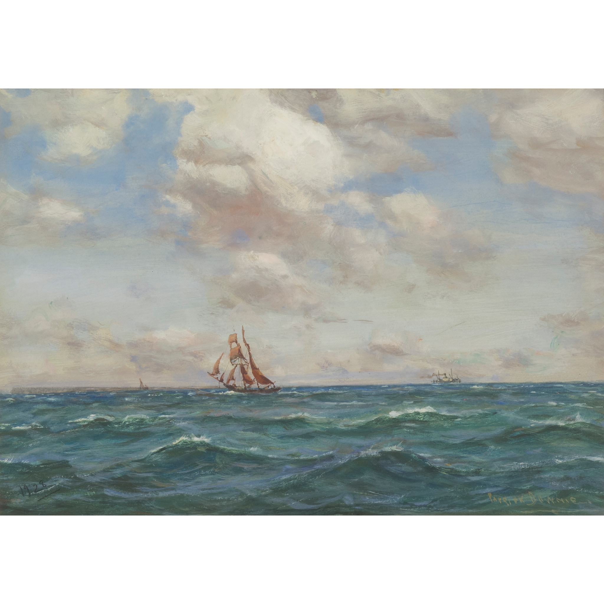 PATRICK DOWNIE R.S.W (SCOTTISH 1871-1945)