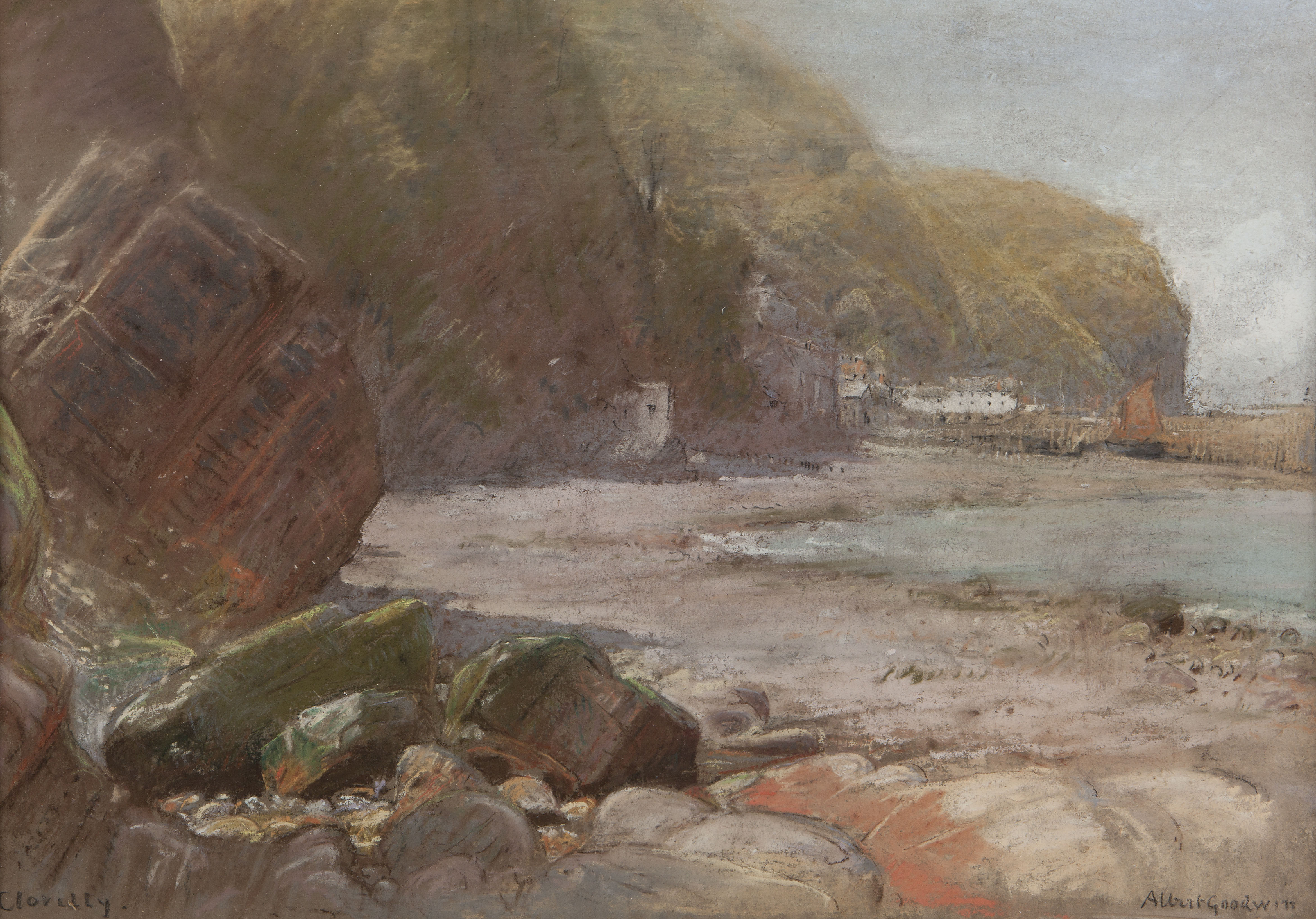 ALBERT GOODWIN R.W.S (BRITISH 1845-1932)