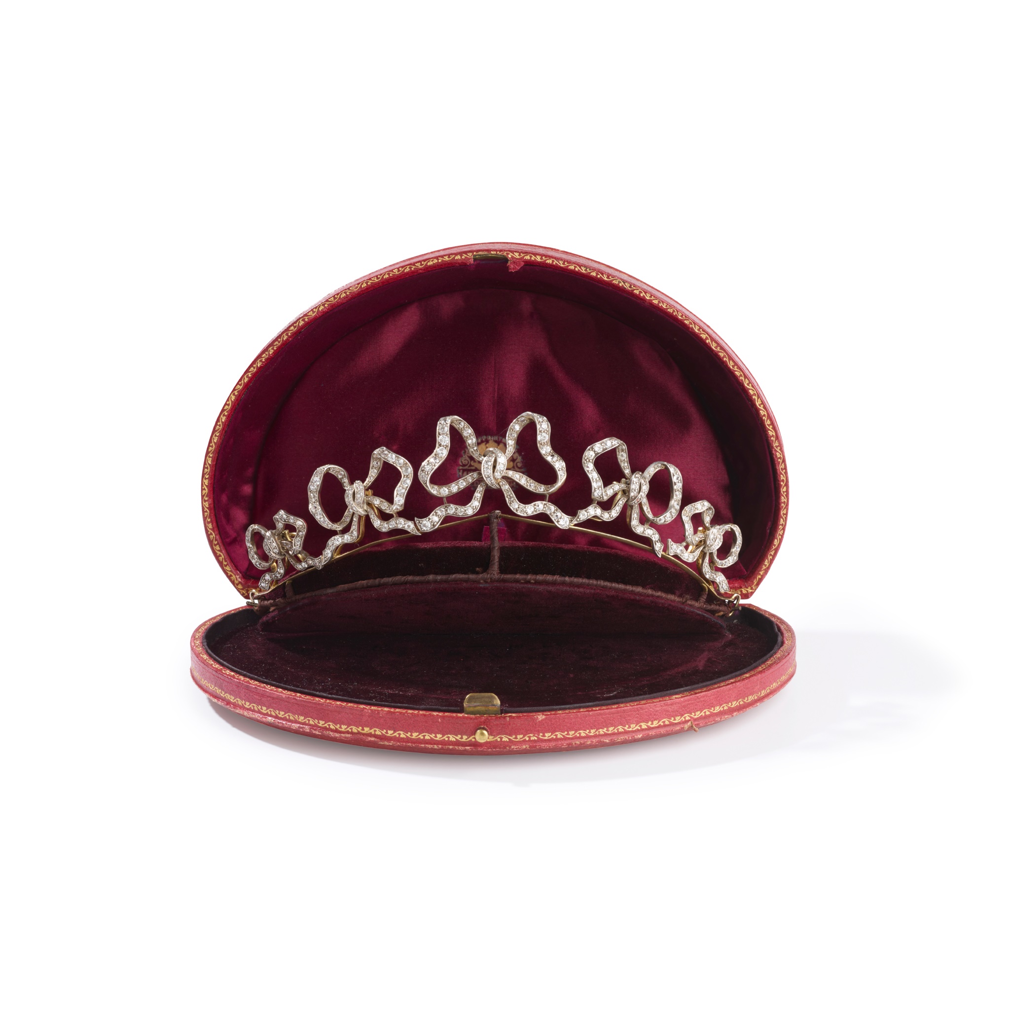 A late 19th century diamond tiara, circa 1890 - 1900