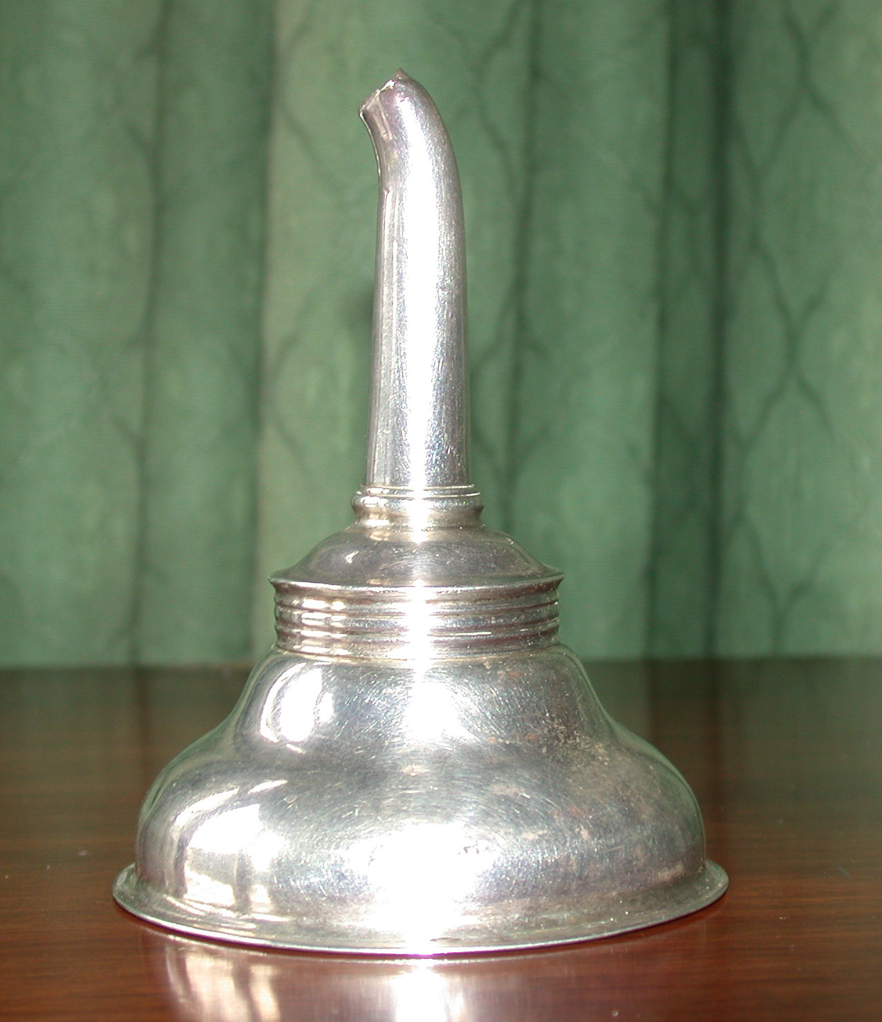 A Georgian Irish wine funnel,