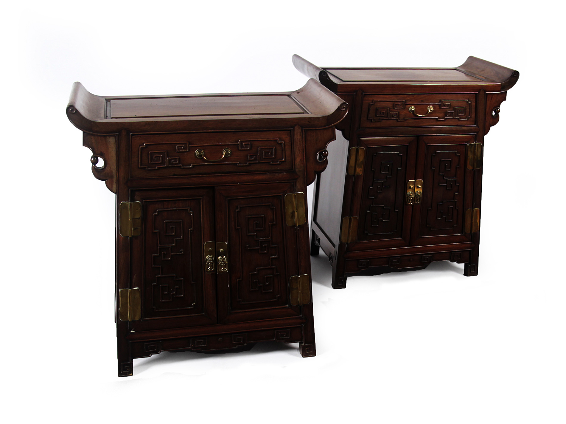 TWO ORIENTAL PRAYER TABLES