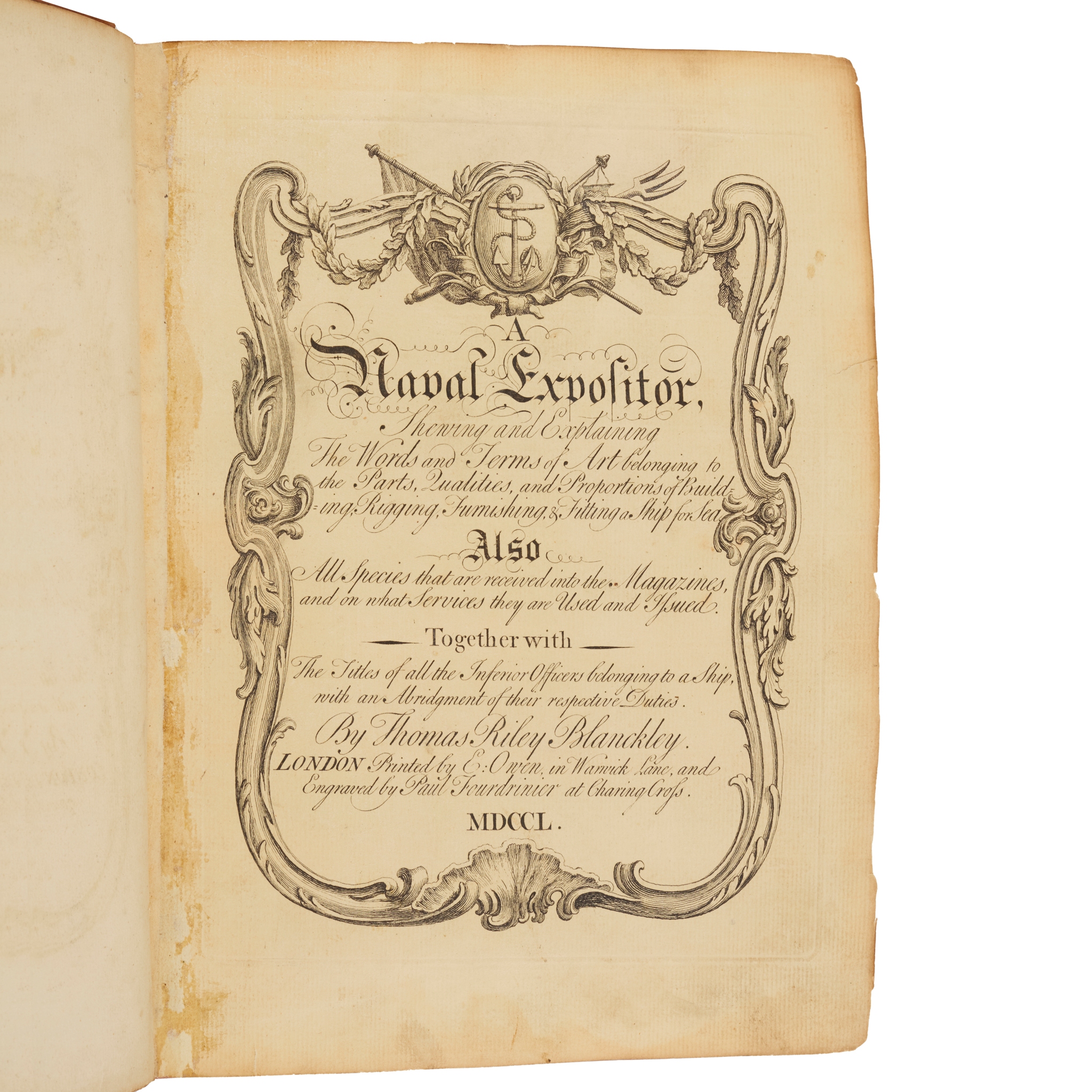 Blanckley, Thomas Riley