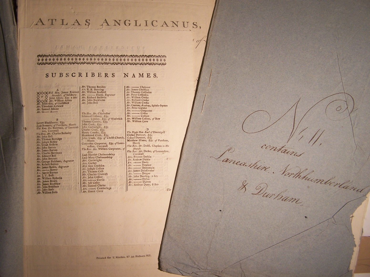 Atlas--Bowen, Emanuel and Thomas