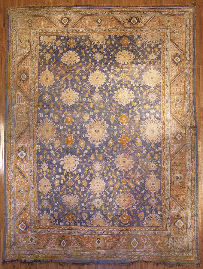 A large Ushak carpet,