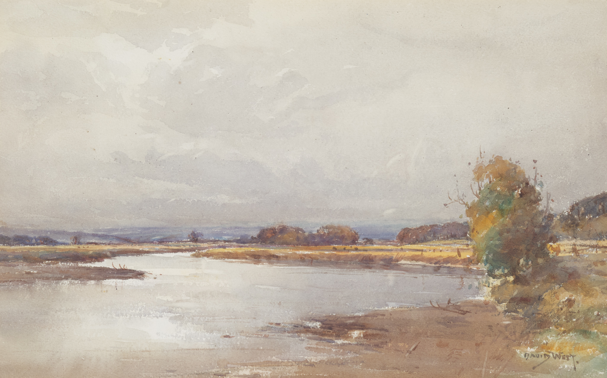 DAVID WEST R.S.W. (SCOTTISH 1868-1936)