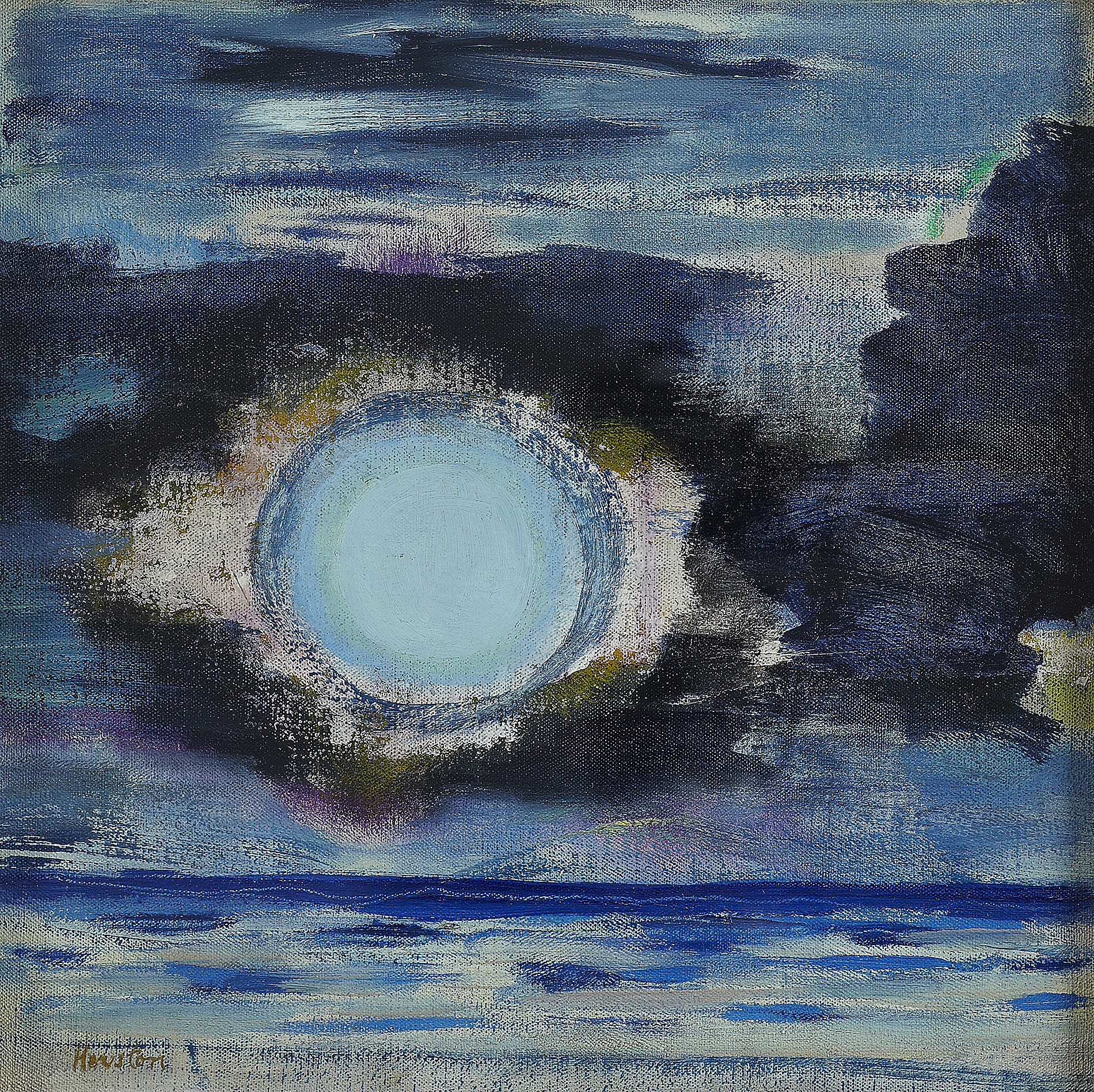 JOHN HOUSTON O.B.E., R.S.A., R.S.W., R.G.I. (SCOTTISH 1930-2008)