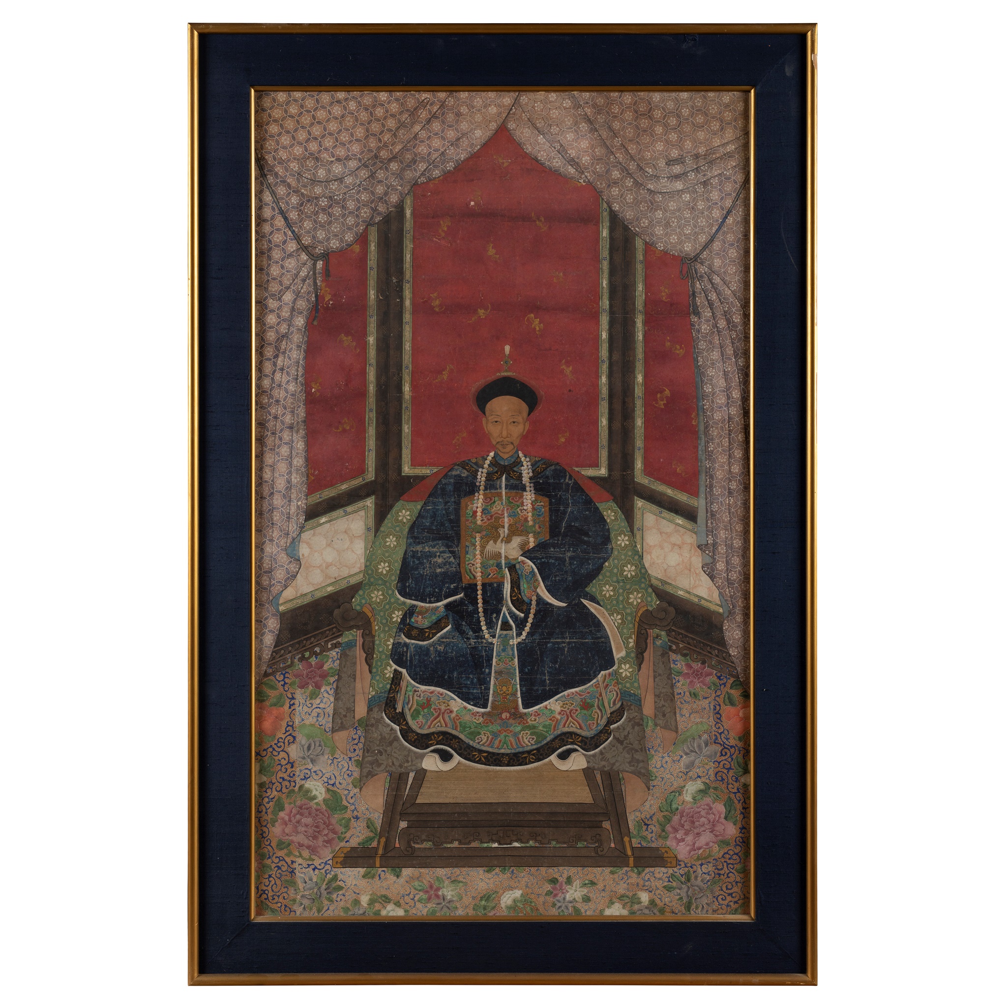 TWO ANCESTOR PAINTINGS