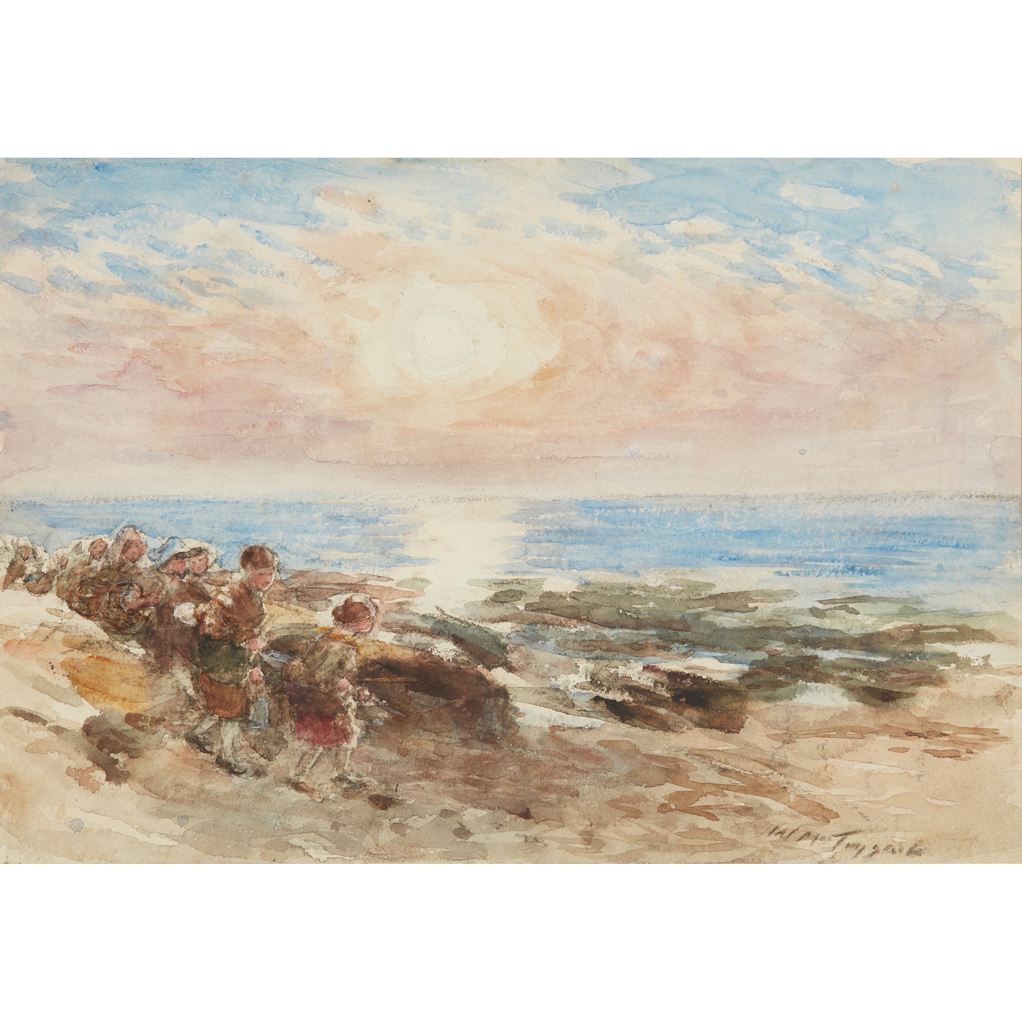 WILLIAM MCTAGGART R.S.A., R.S.W (SCOTTISH 1835-1910)