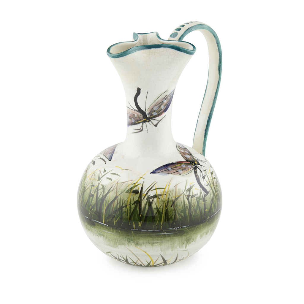 A WEMYSS WARE EWER