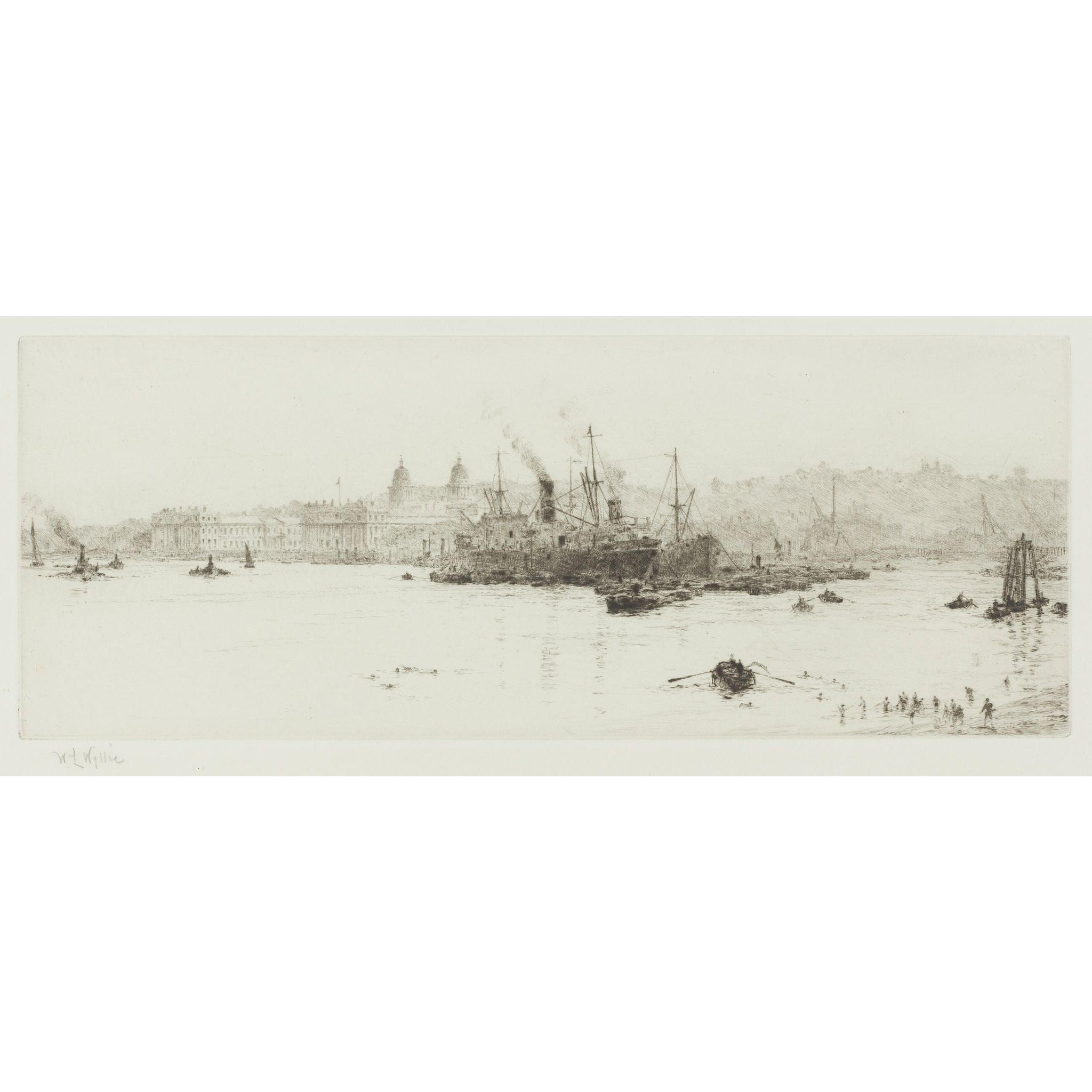 WILLIAM LIONEL WYLLIE R.A. (BRITISH 1851-1931)