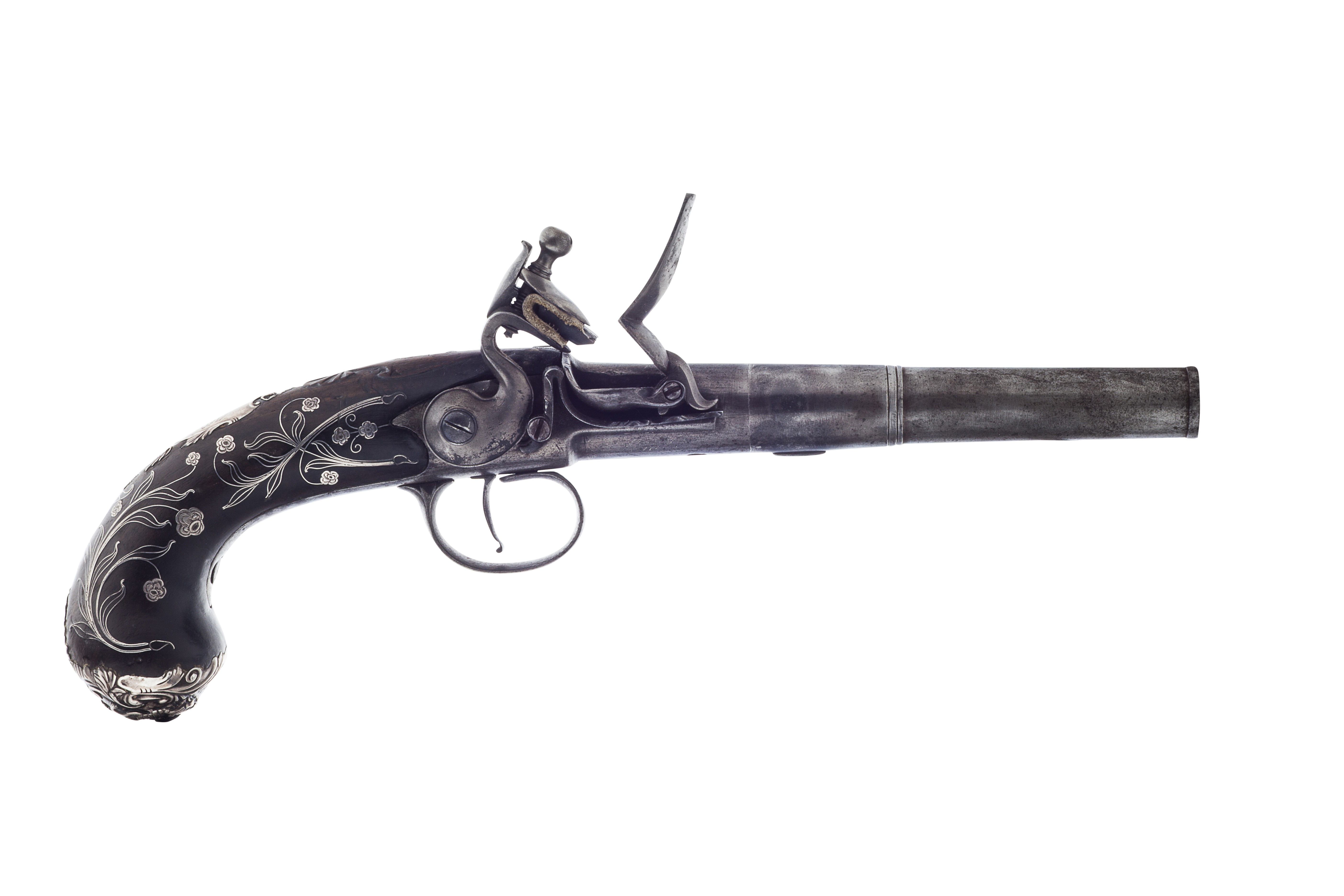 GEORGE II FLINTLOCK PISTOL