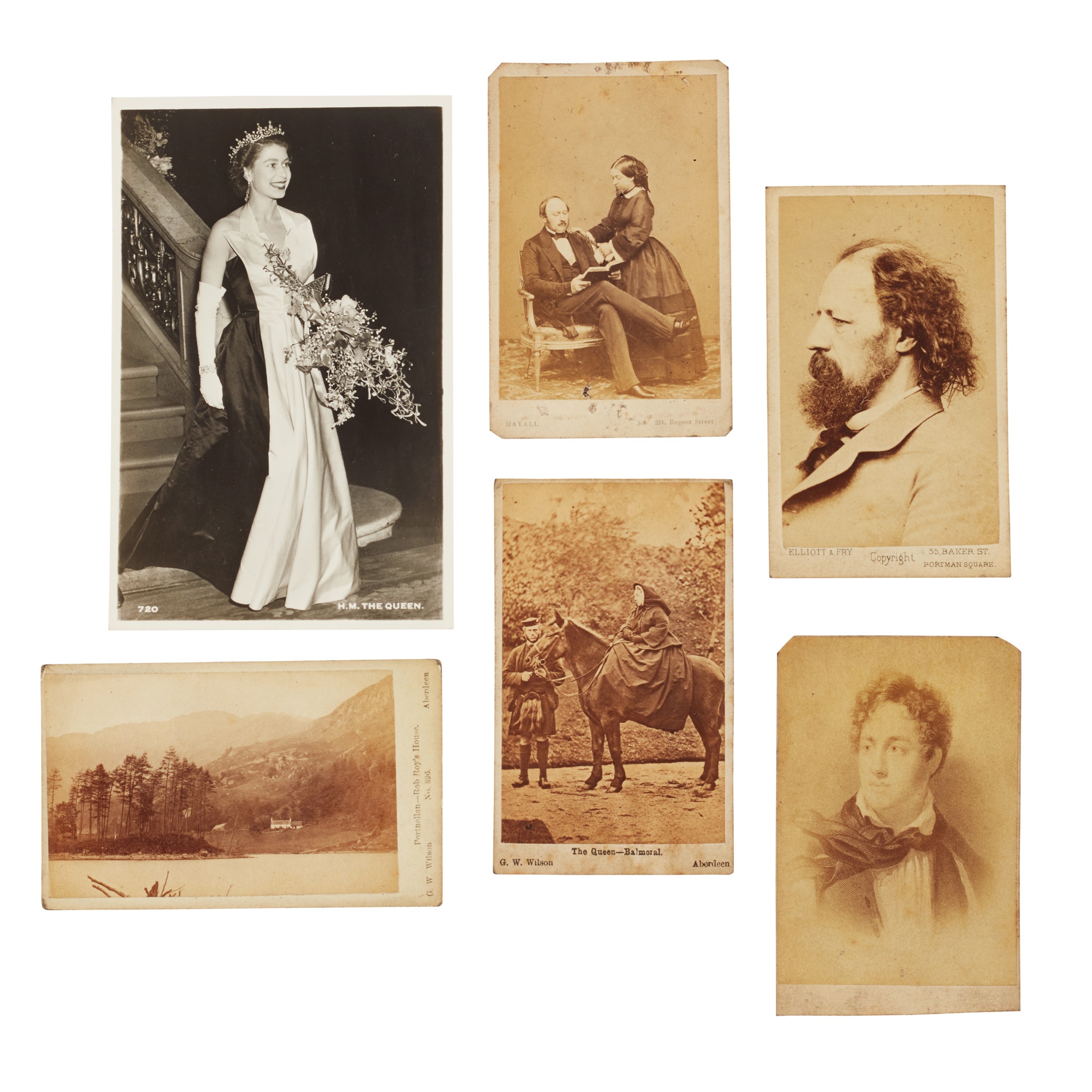 A collection of Cartes de Visite