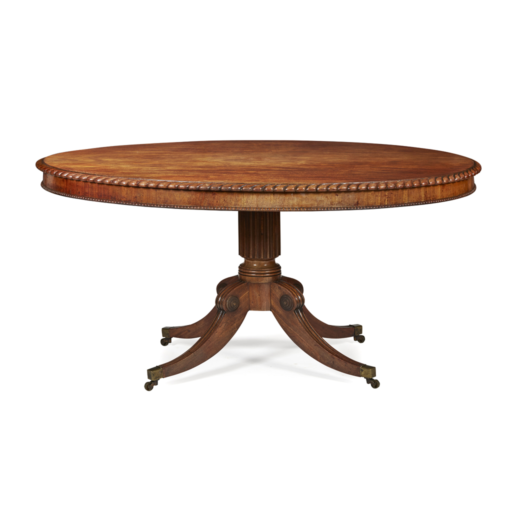 WILLIAM IV MAHOGANY BREAKFAST TABLE