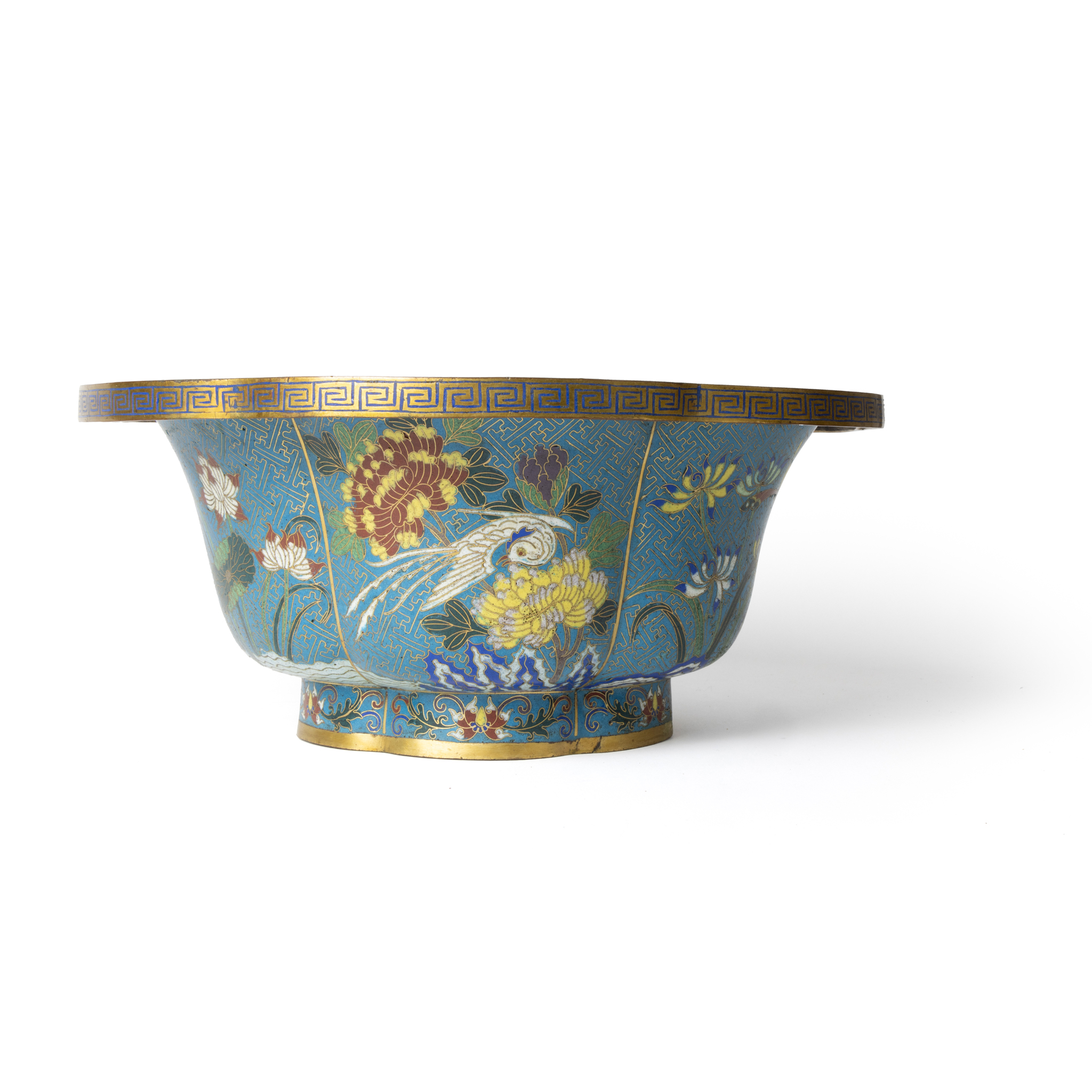 CHINESE CLOISONNÉ ENAMEL JARDINIÈRE