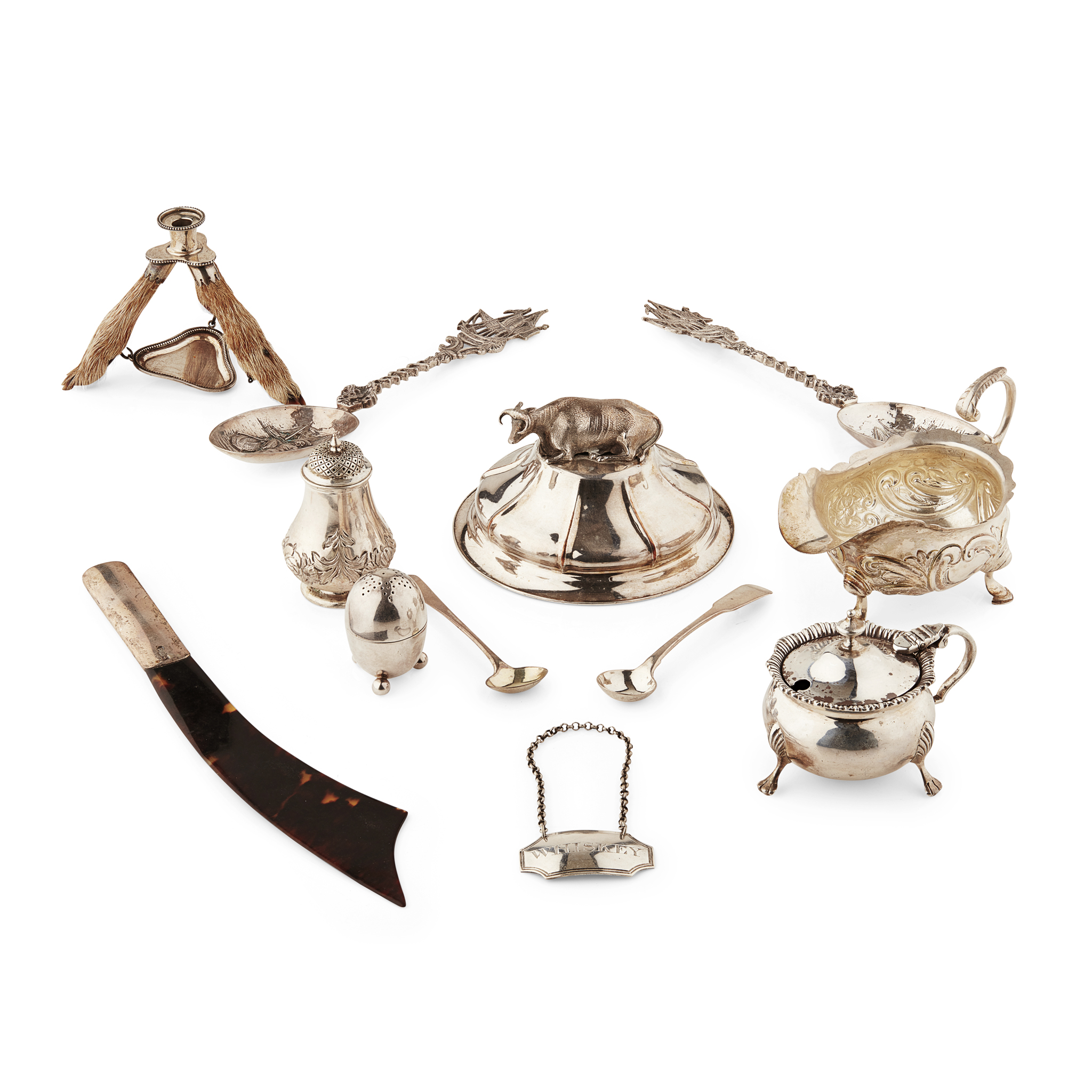 A collection of silver