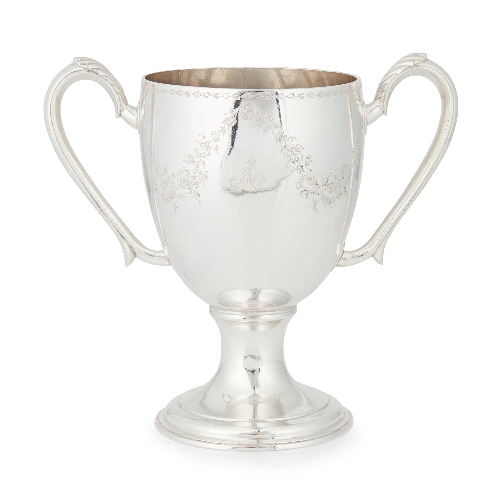 A GEORGE III TWIN-HANDLED CUP